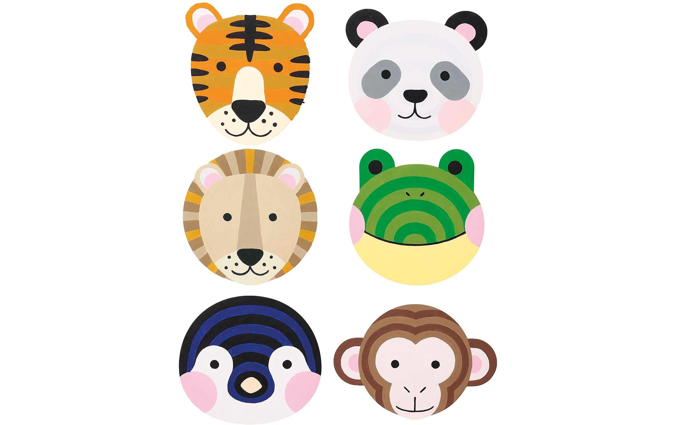 Rico-Design Verlag Kreativset »Malen nach Zahlen 12-teilig, Tiere«, (12 tlg.)