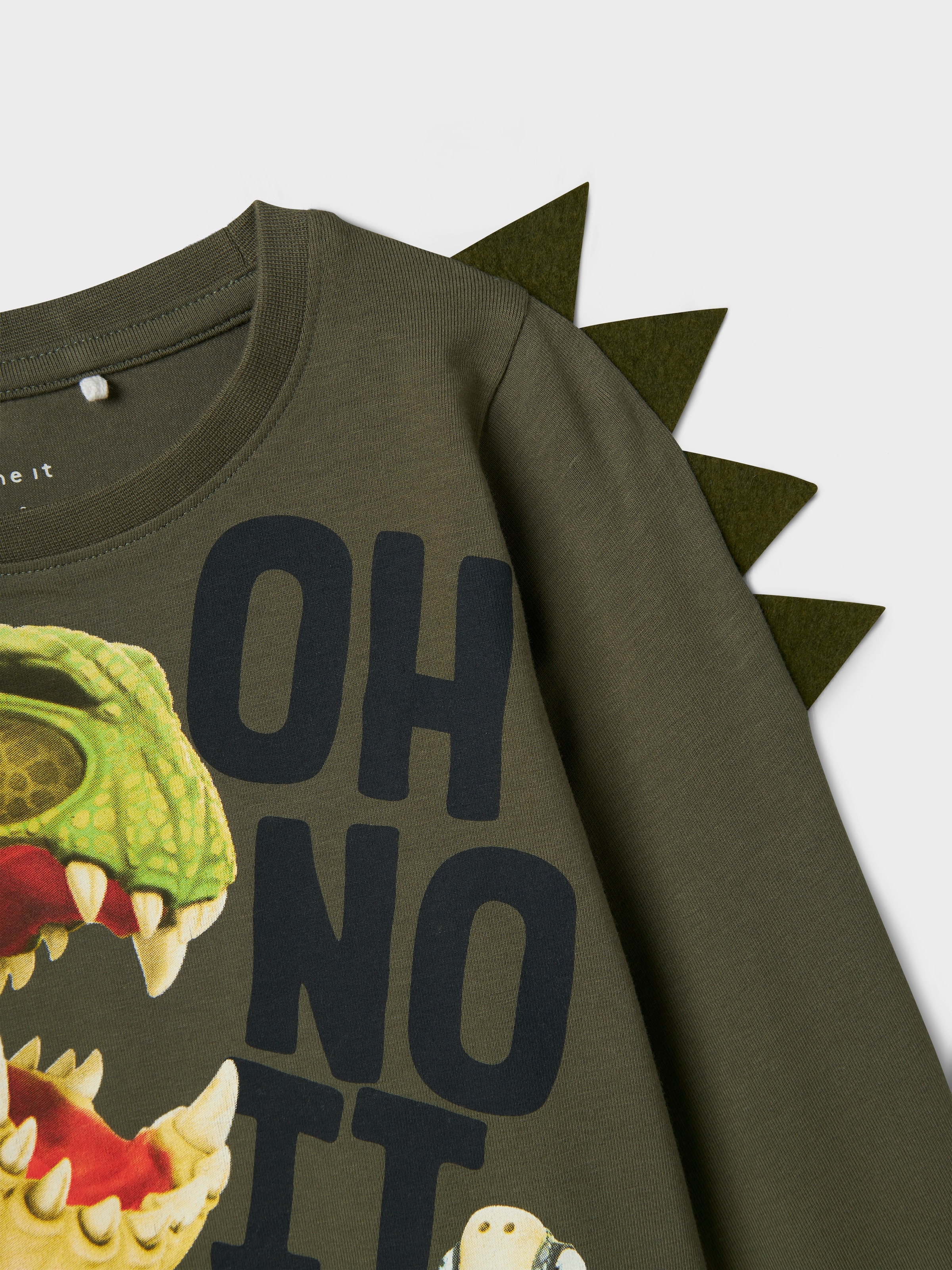 Name It Langarmshirt »NMMDOVID GIGANTO NREG LS TOP NOOS VDE«