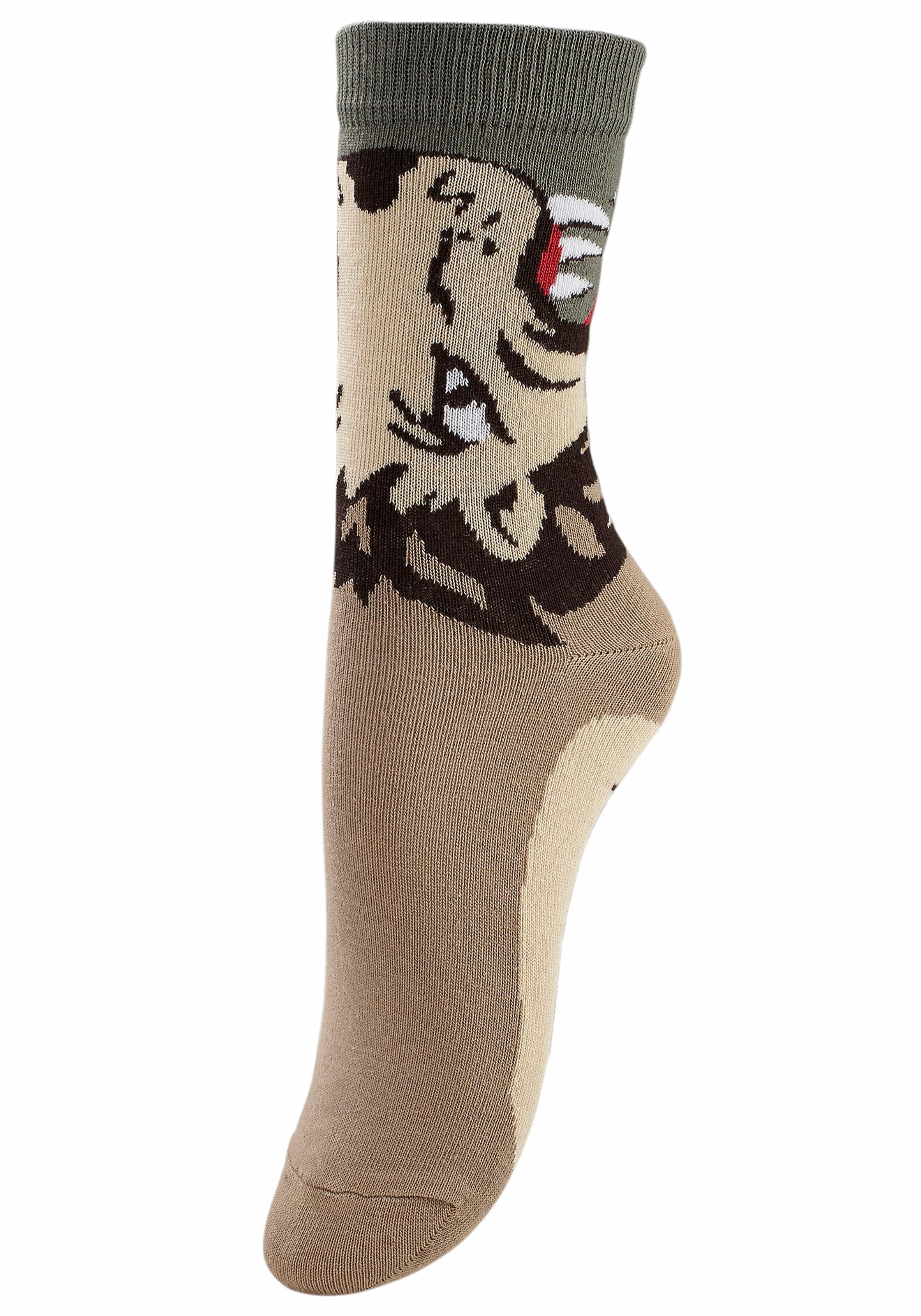 ✵ Socken, (5 Jelmoli-Versand bestellen Paar), | Tiermotiven mit online