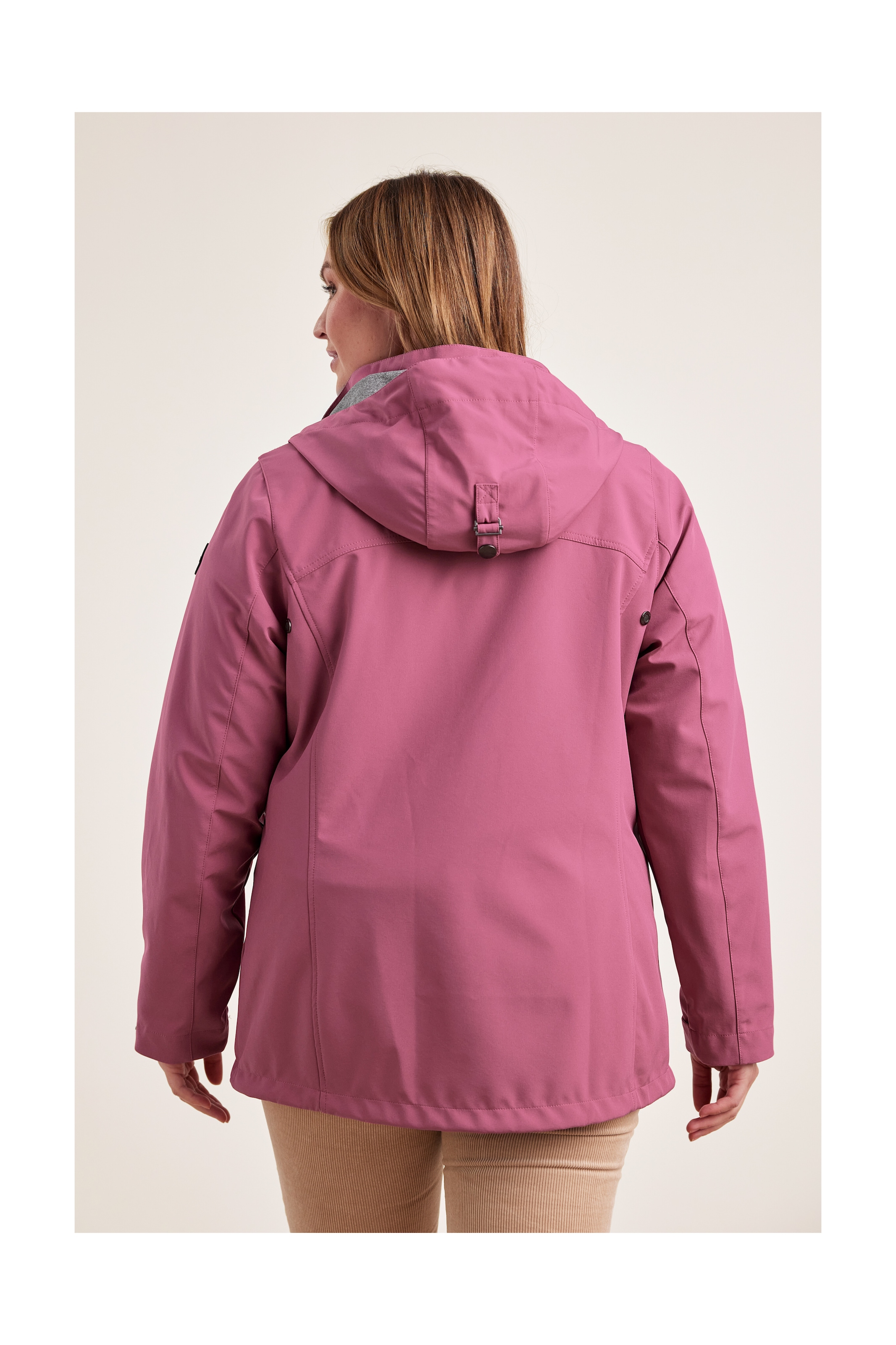 STOY Softshelljacke »STS 1 WMN SFTSHLL JCKT«, Damen Softshelljacke: wasserabweisend, winddicht, atmungsaktiv