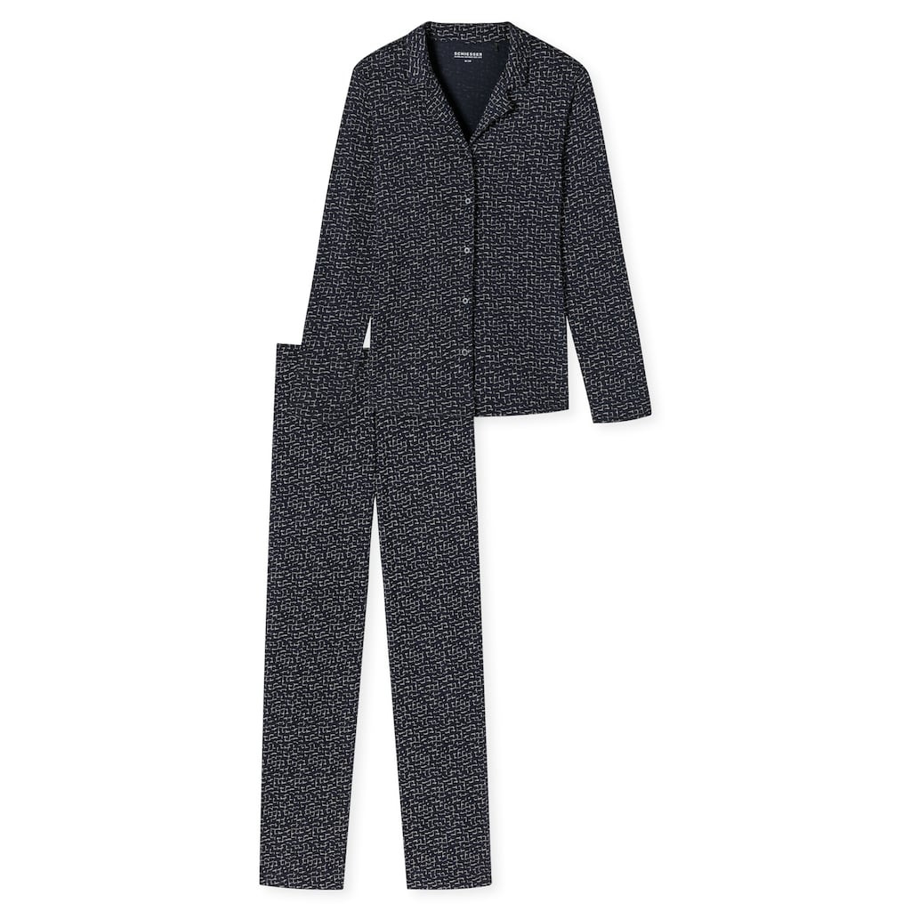 Schiesser Pyjama »"Contemporary Nightwear"«, (Set, 2 tlg.)