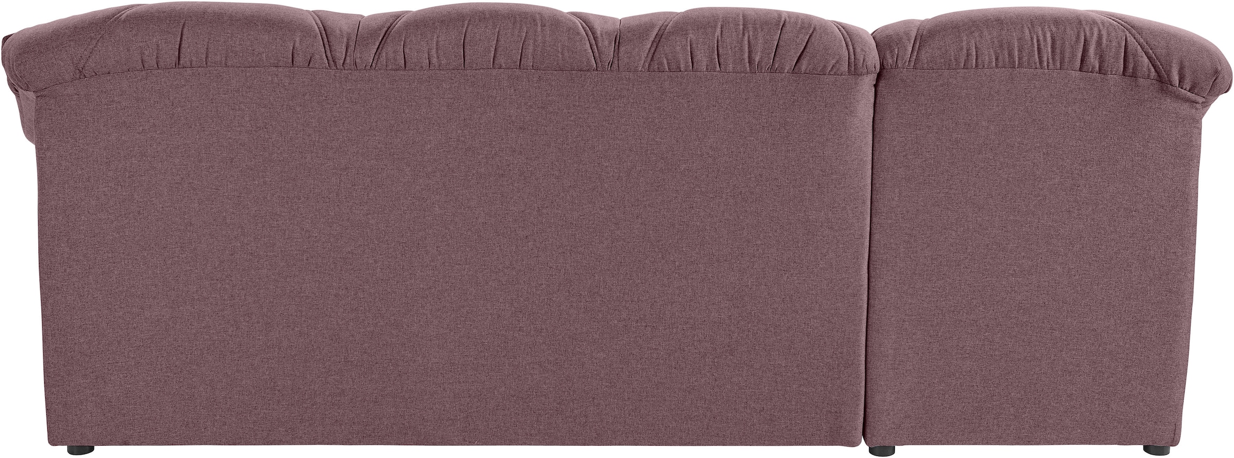 DOMO collection Ecksofa Papenburg L-Form, in grosser Farbvielfalt, wahlweise mit Bettfunktion
