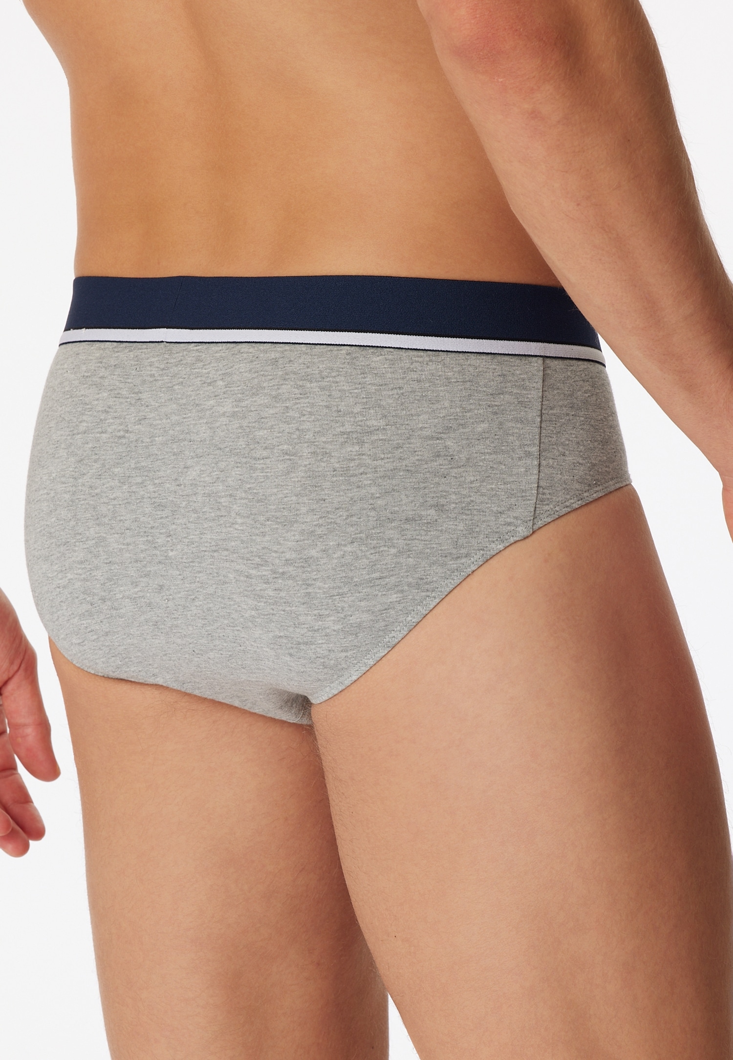 Schiesser Rioslip »"95/5"«, (3er-Pack), mit sportlichem Logo-Webgummibund mit schmalen weissem Ansatz