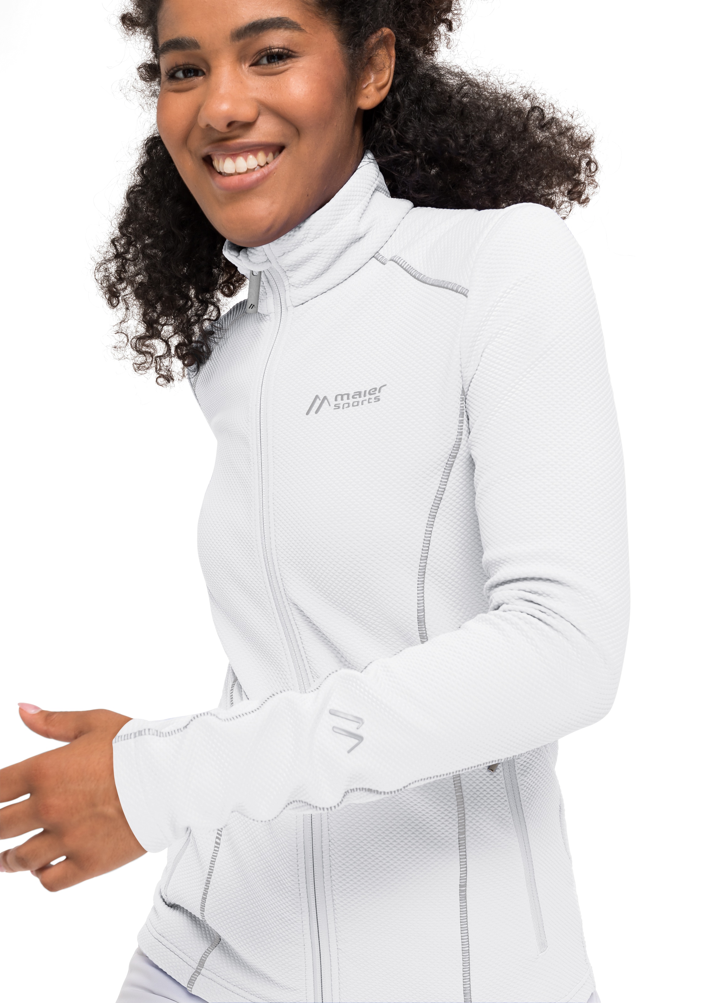 bei Schweiz ideal Fleecejacke Damen Jelmoli-Versand Skifahren als »Ximena«, Maier kaufen zum Sports online Midlayer, Funktionsshirt warme
