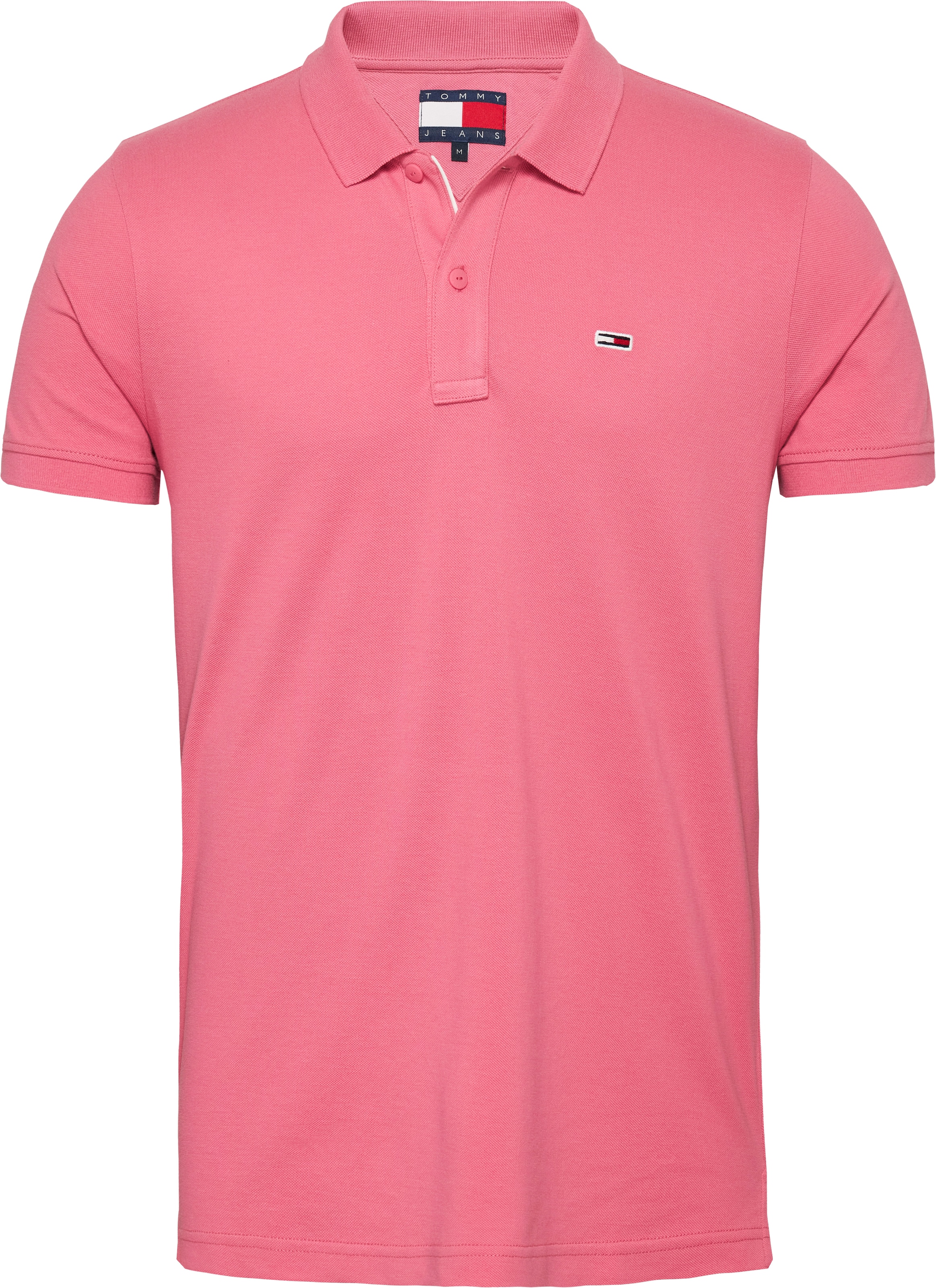 Tommy Jeans Poloshirt »TJM SLIM PLACKET POLO«, Piqué mit Polokragen