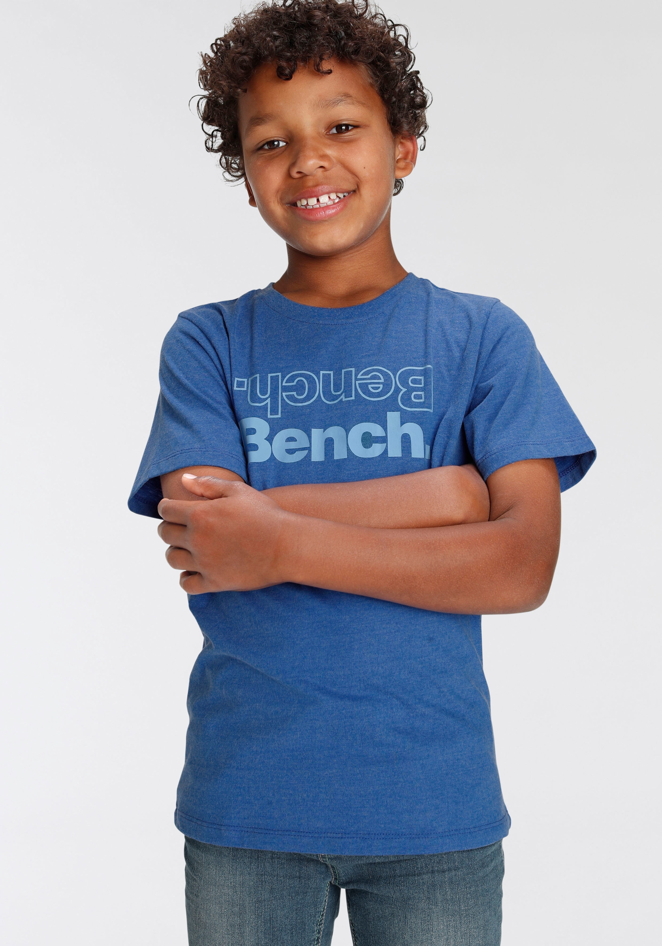 ✵ Bench. T-Shirt »mit Brustdruck« ordern coolem online | Jelmoli-Versand