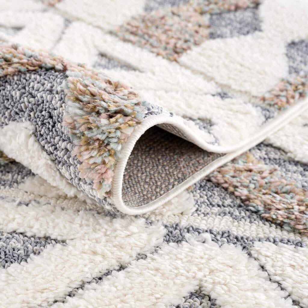 Carpet City Hochflor-Teppich online 3050«, bestellen »Focus besonders Boho-Teppich, | 3D-Effekt, Jelmoli-Versand rechteckig, Rauten weich, Design