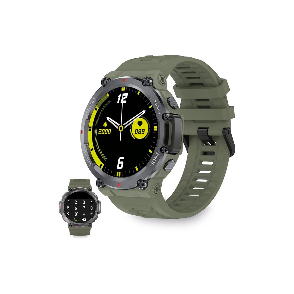 Smartwatch »KSiX Oslo Green«