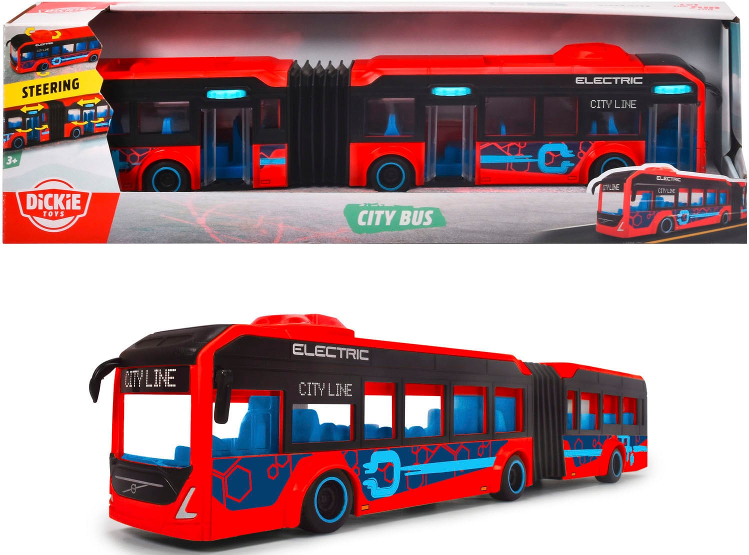 Dickie Toys Spielzeug-Bus »Volvo City Bus«