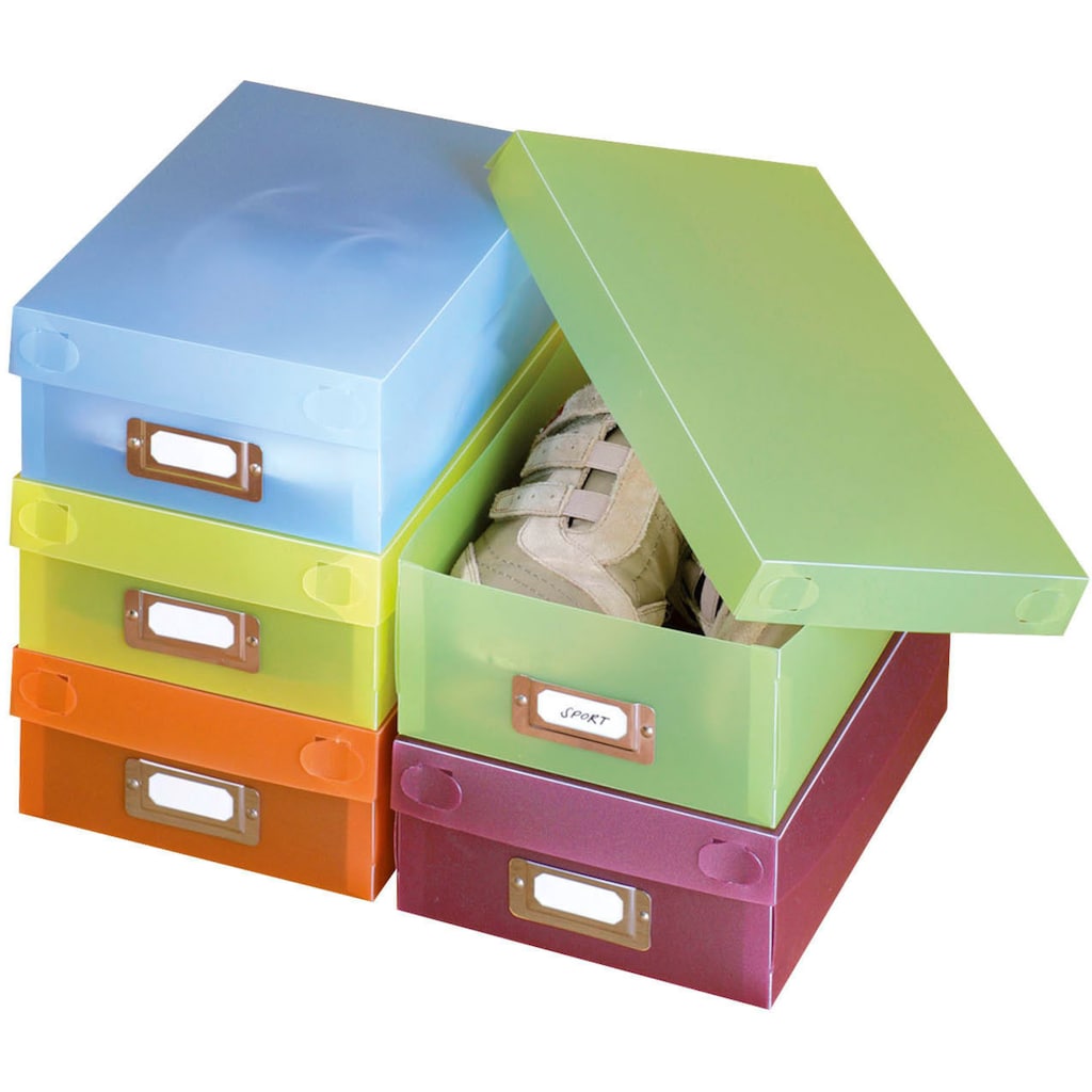 WENKO Schuhbox »Multi-Boxen«, (10 St.)