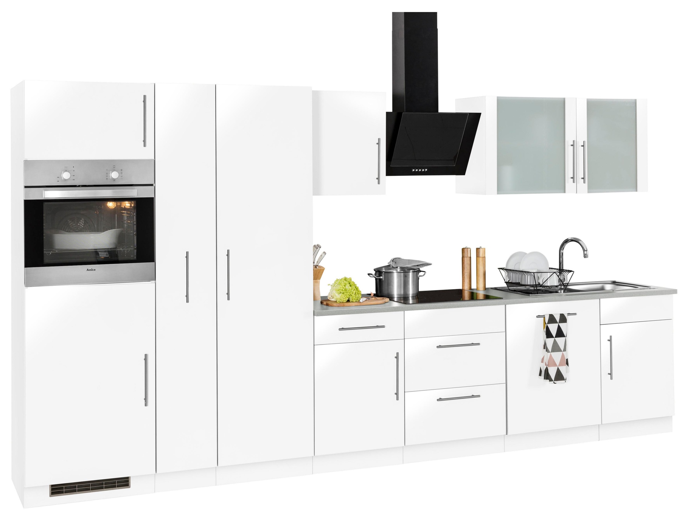 wiho Küchen Küchenzeile »Cali«, ohne E-Geräte, Breite 360 cm