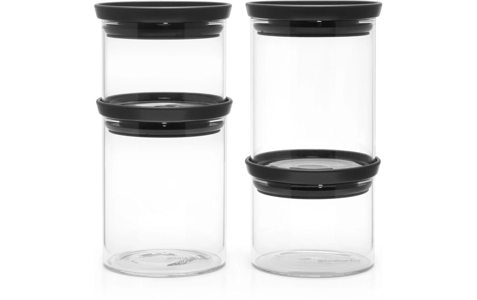 Brabantia Vorratsdose »stapelbar 4 Stück«, (1 tlg.)