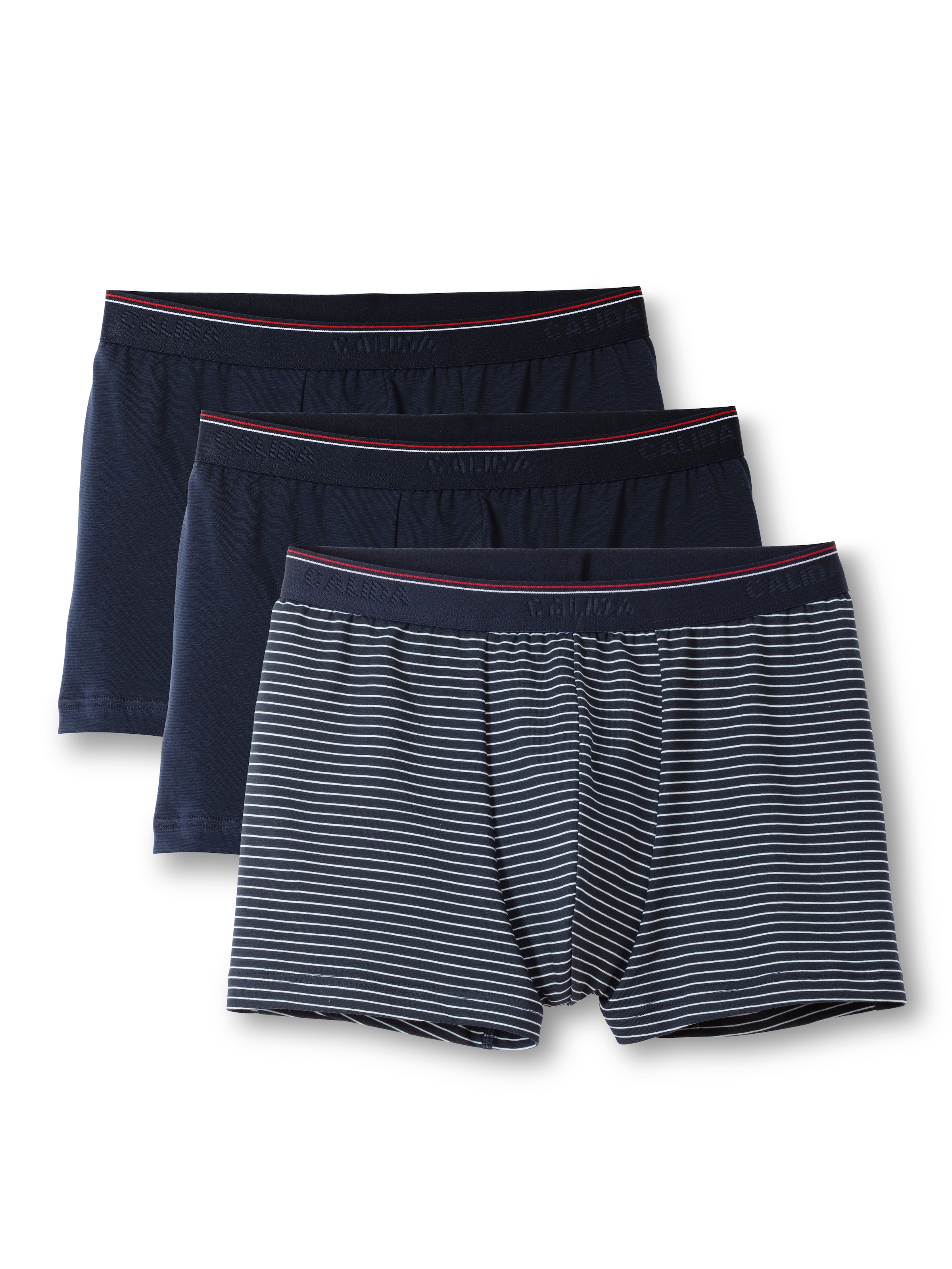 CALIDA Boxershorts »Natural Benefit« 3er Pack, Single Jersey-Qualität, elastisch
