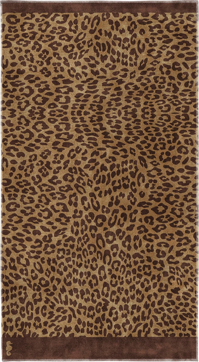 Strandtuch »Jaguar«, (1 St., Strandtuch 100 x 180 cm), mit Animalprint