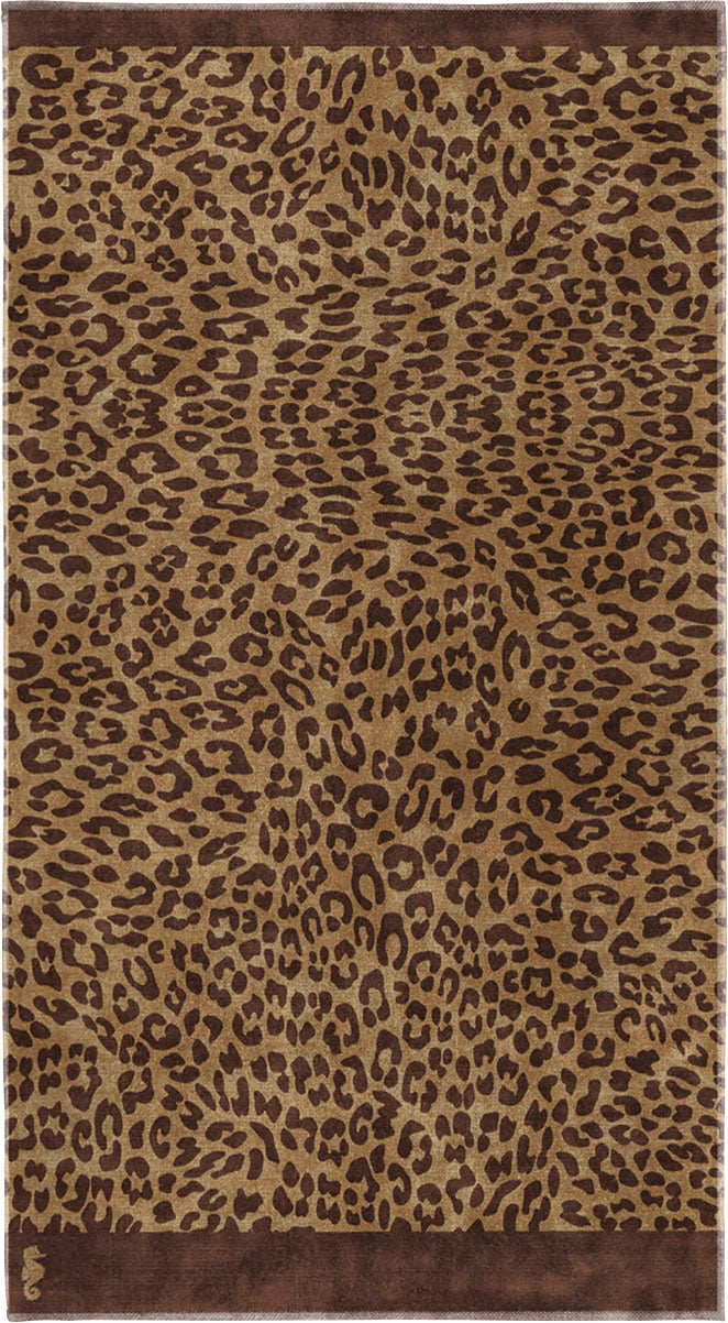 Seahorse Strandtuch »Jaguar«, (1 St., Strandtuch 100 x 180 cm), 100x180, für Sauna und Pool, mit Animalprint