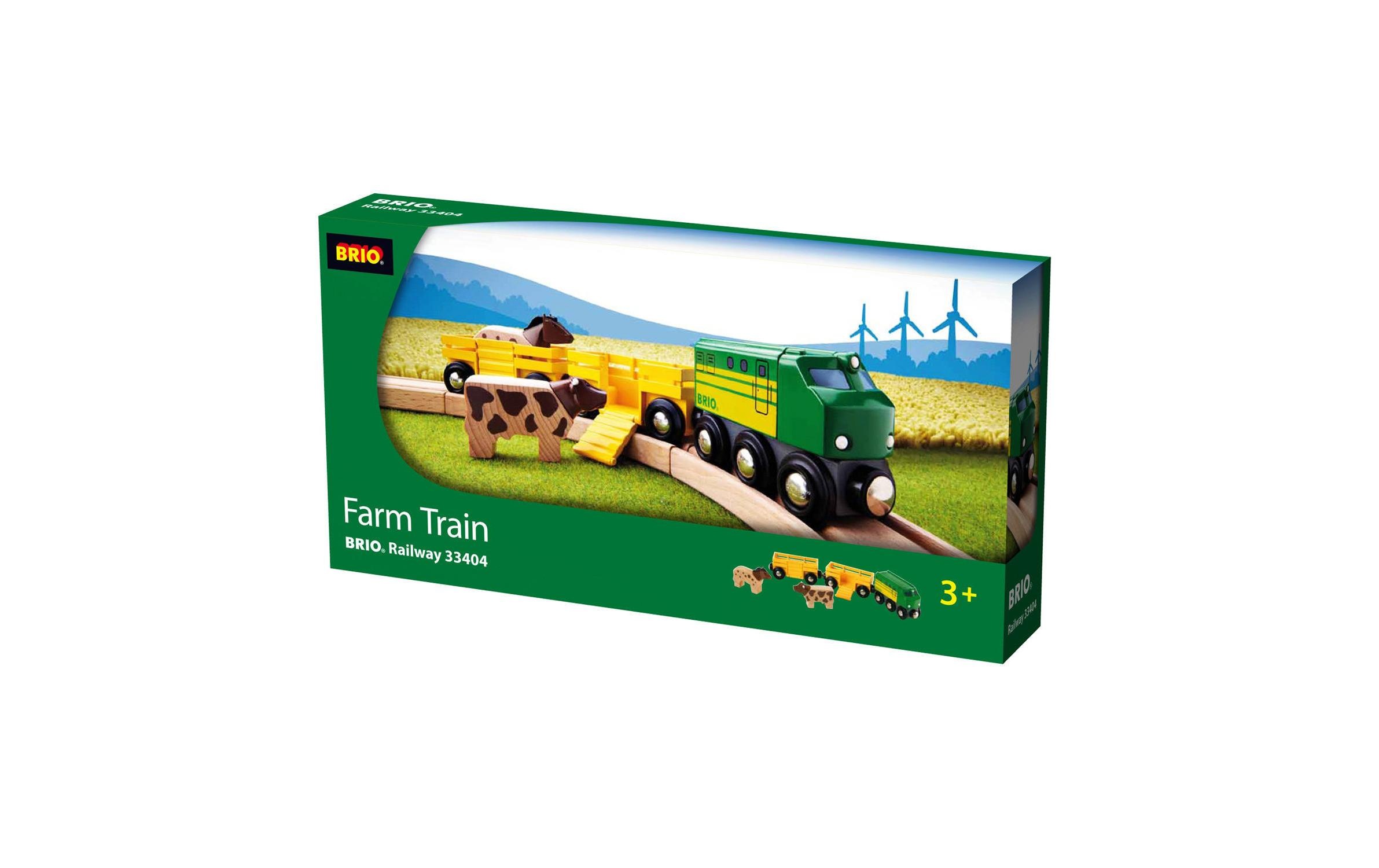 BRIO® Spielzeugeisenbahn-Erweiterung »Bauernhof«