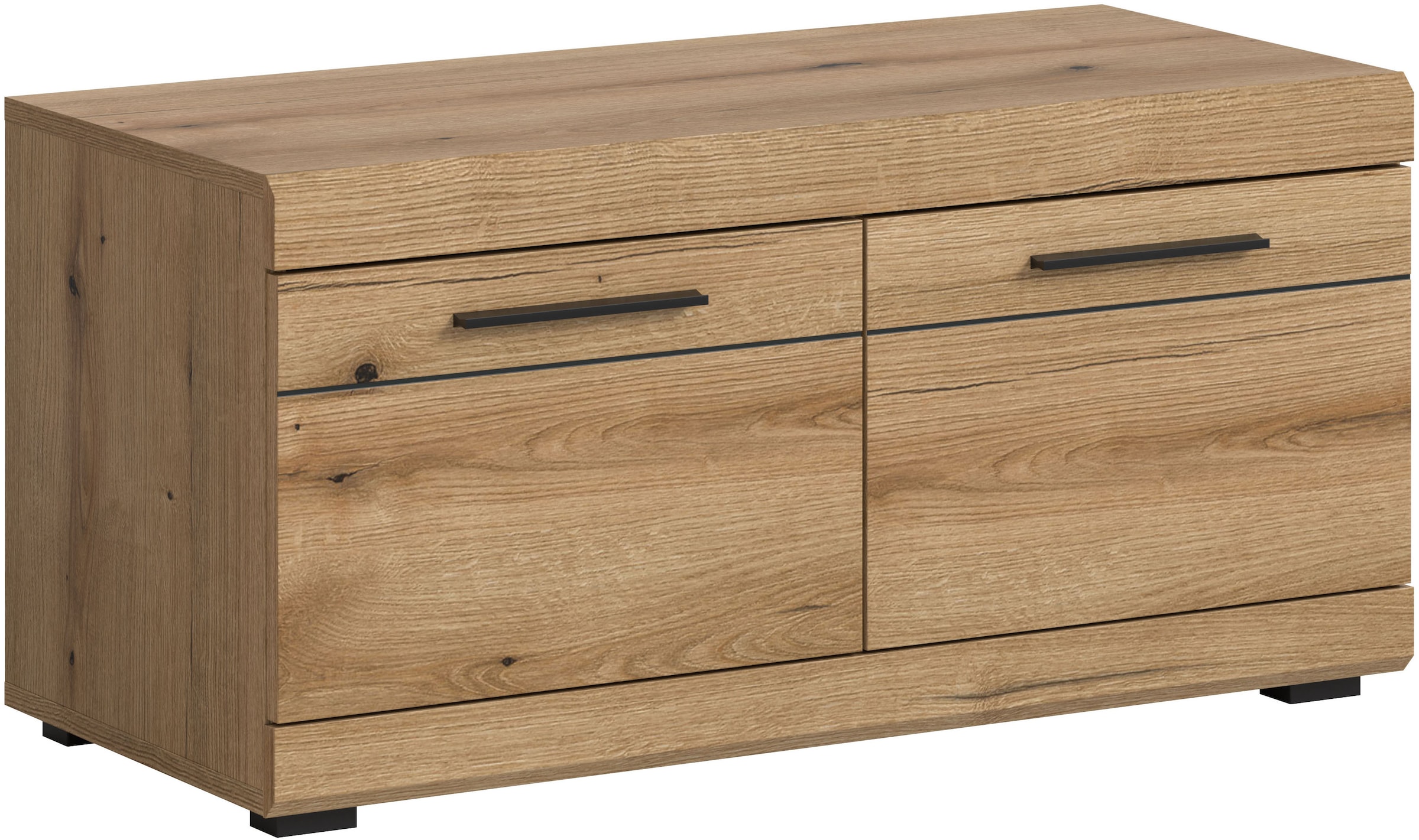 INOSIGN Sitzbank »Siena, Breite 90 cm, 2 Türen, 2 Einlegeböden, 4 Fächer«, (1 St.), Scout, Sitzbank Breite 90 cm, 2 Türen, 4 Fächer, Flur, Diele
