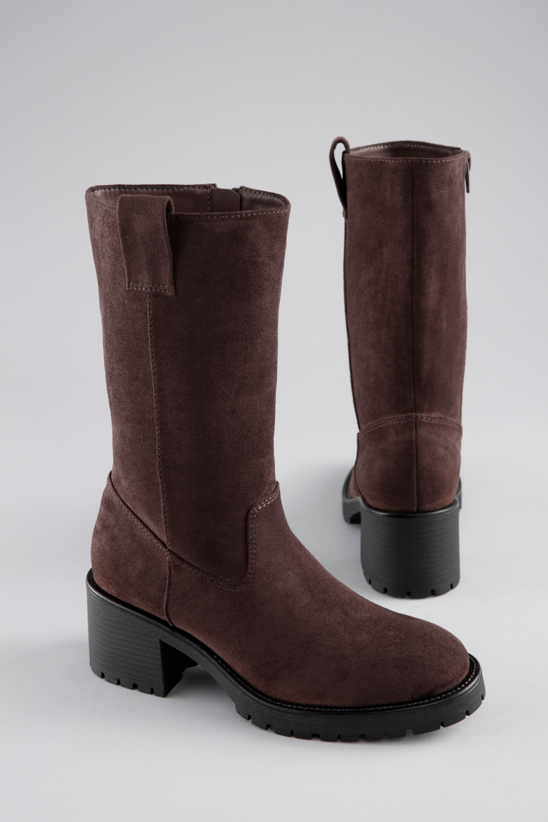 Aniston SHOES Stiefel Klassik-Boots mit Innen-Reissverschluss