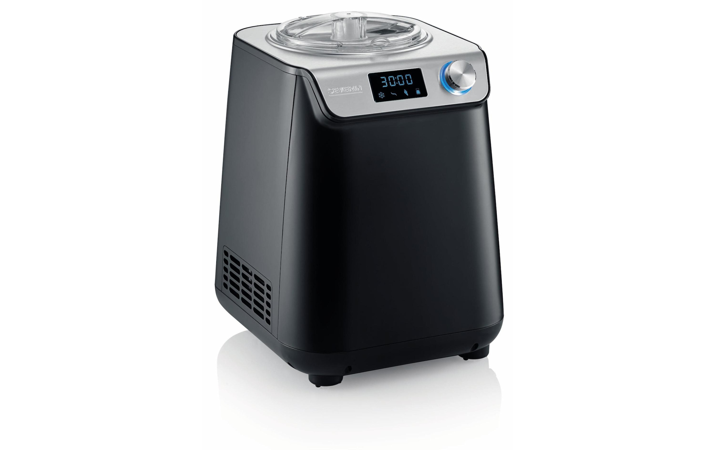 Severin Eismaschine »EZ 7407 1.2 l, Schwarz/Silber«, 135 W