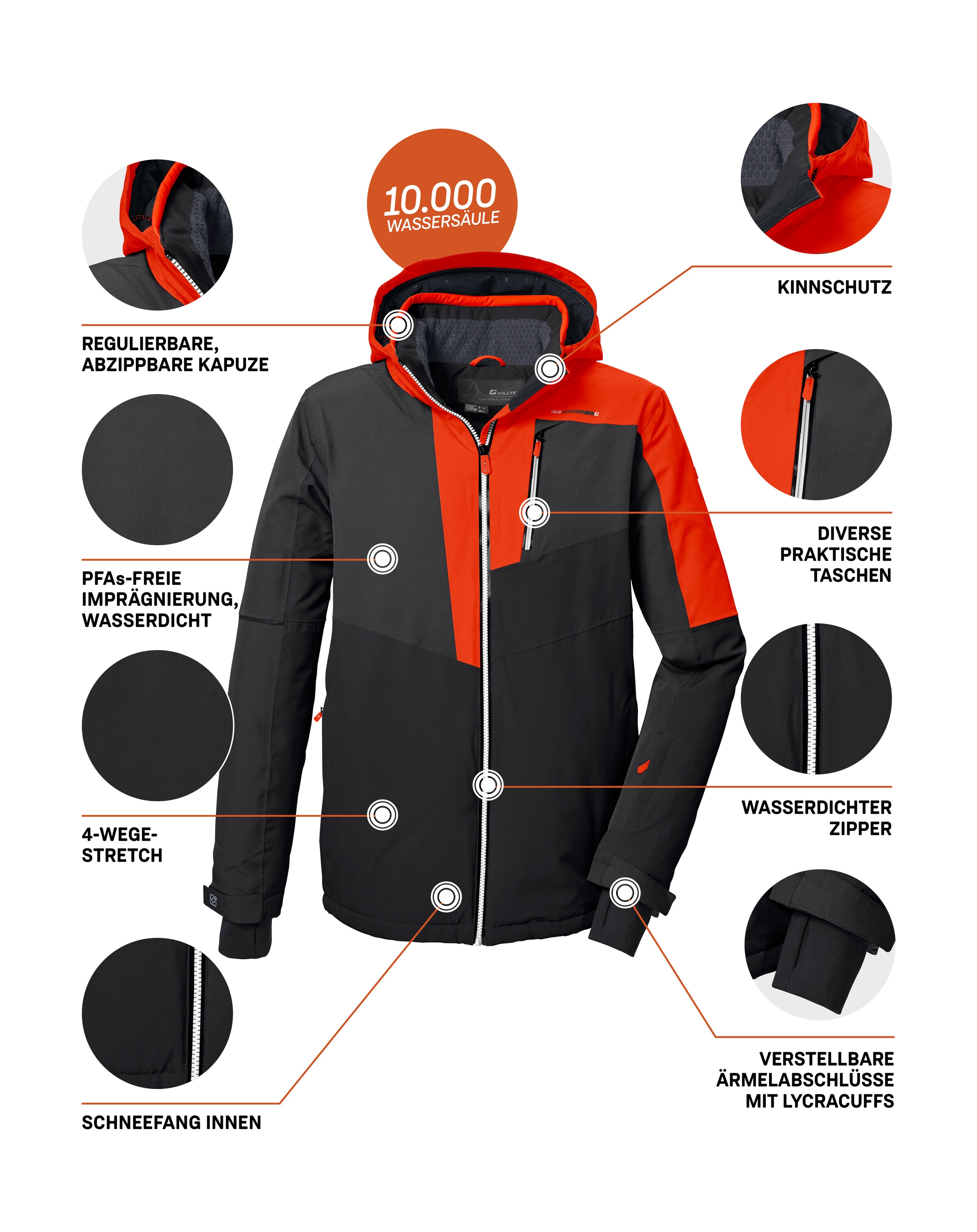 Killtec Skijacke »KSW 76 MN SKI JCKT«