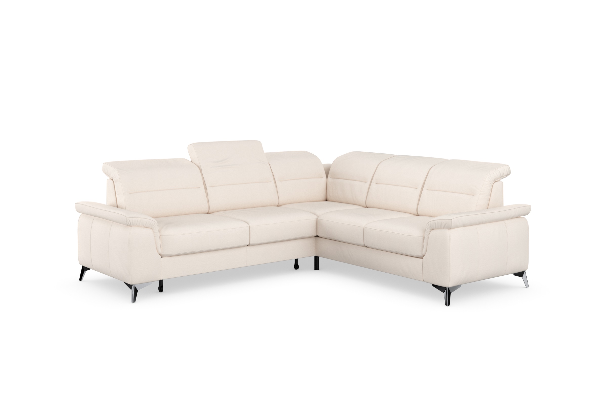 sit&more Ecksofa »Sinatra L-Form«, optional mit Kopfteilverstellung und Armteilfunktion