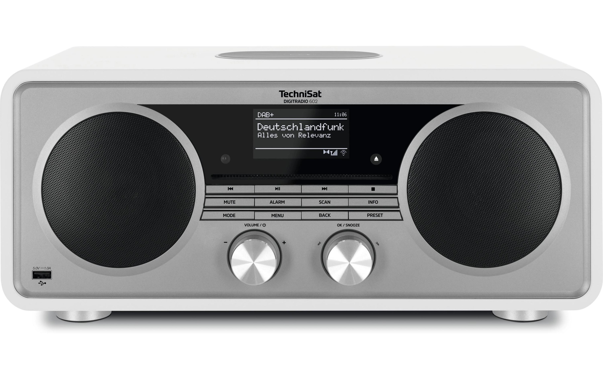 TechniSat Digitalradio (DAB+) »602«, (Digitalradio (DAB+)-FM-Tuner-Internetradio)