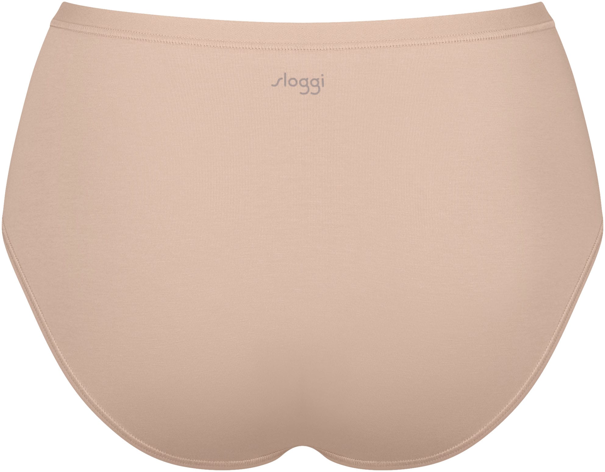 sloggi Midislip »GO Daily Cotton«, (3er Pack), Glanz-Effekt Details, weich, Baumwollmix, bequem, elastisch