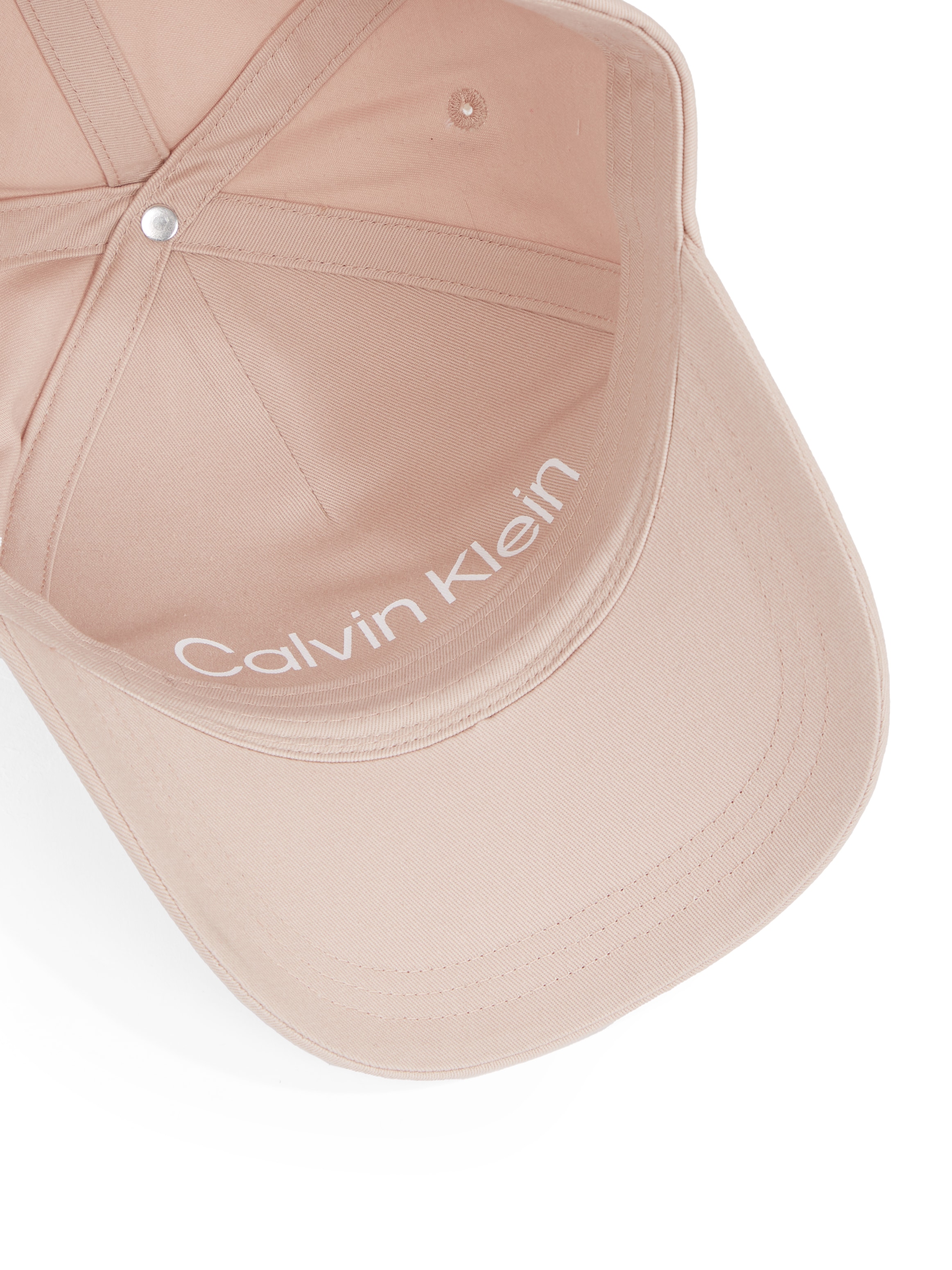 Calvin Klein Baseball Cap »CK METAL COTTON CAP«, Logoprägung am Klemmverschluss