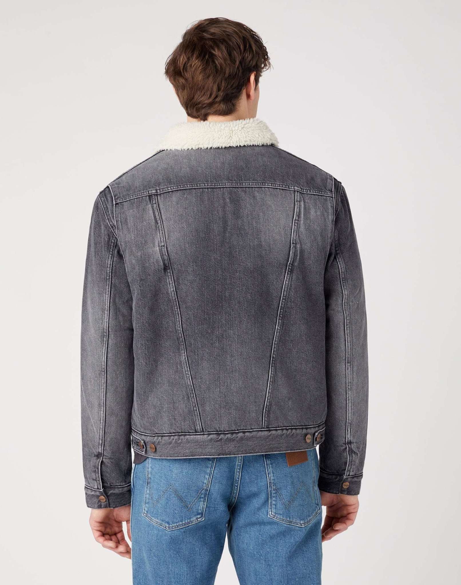 Wrangler Jeansjacke »Wrangler Jeansjacken 124MJ Sherpa«