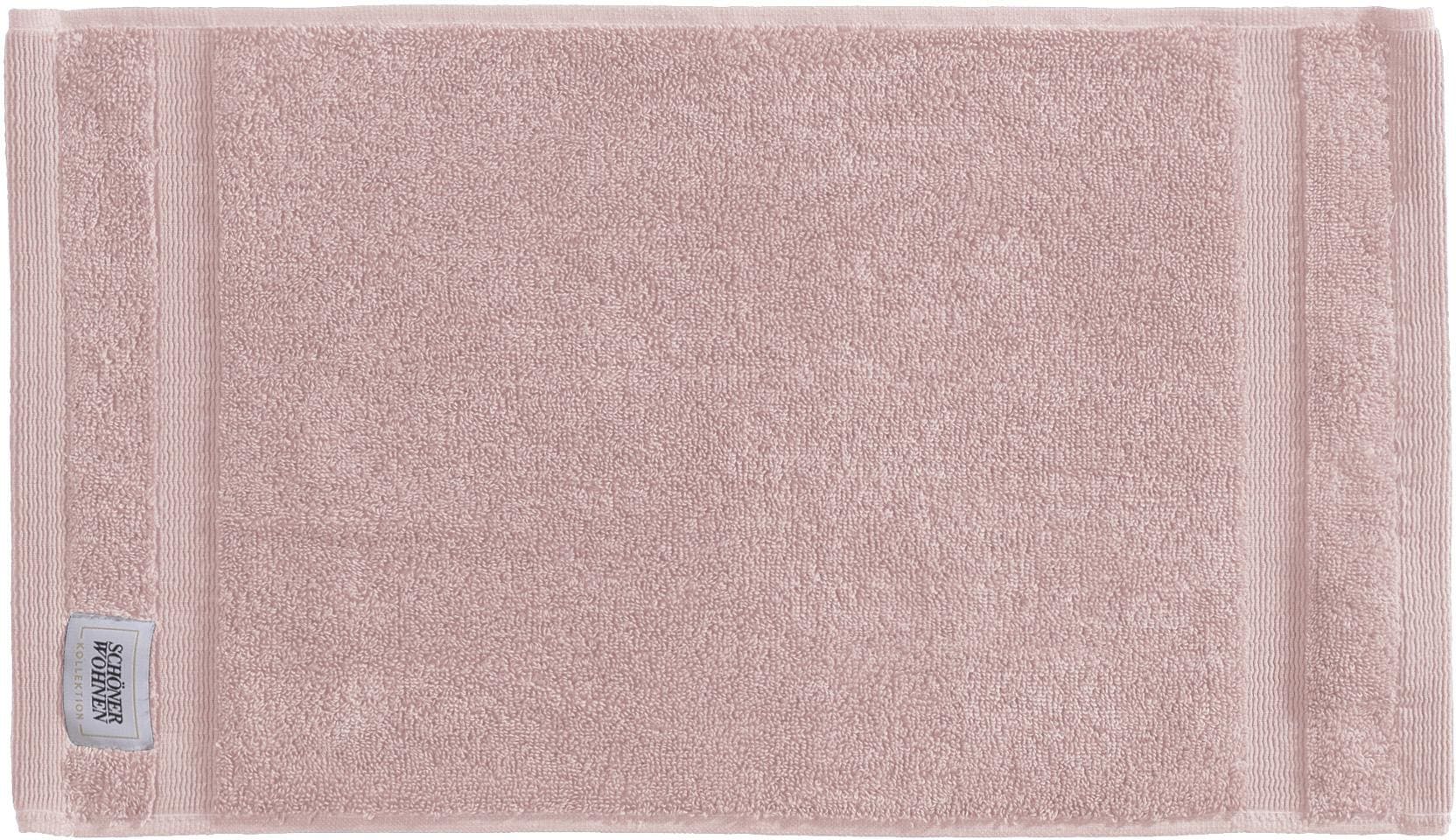 SCHÖNER WOHNEN-Kollektion Gästehandtuch »Cuddly«, (3 St., Gästehandtuch 30 x 50 cm), schnell trocknende Airtouch-Qualität