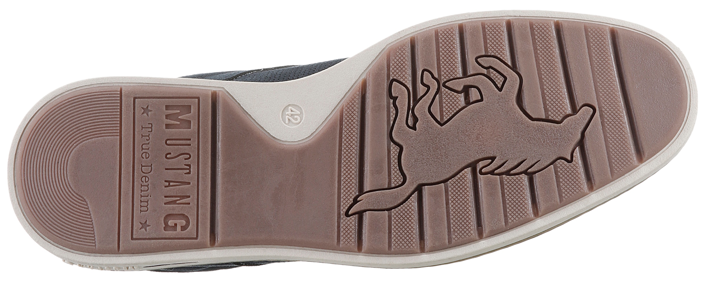Mustang Shoes Schnürschuh, Freizeitschuh, Halbschuh, Schnürschuh mit Perforation