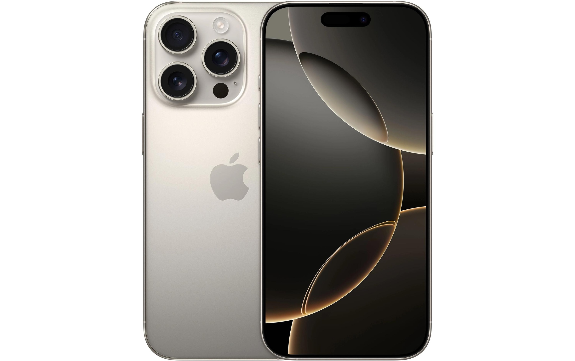 Apple Smartphone »iPhone 16 Pro DEP« Titan Natur MYNX3QL/A