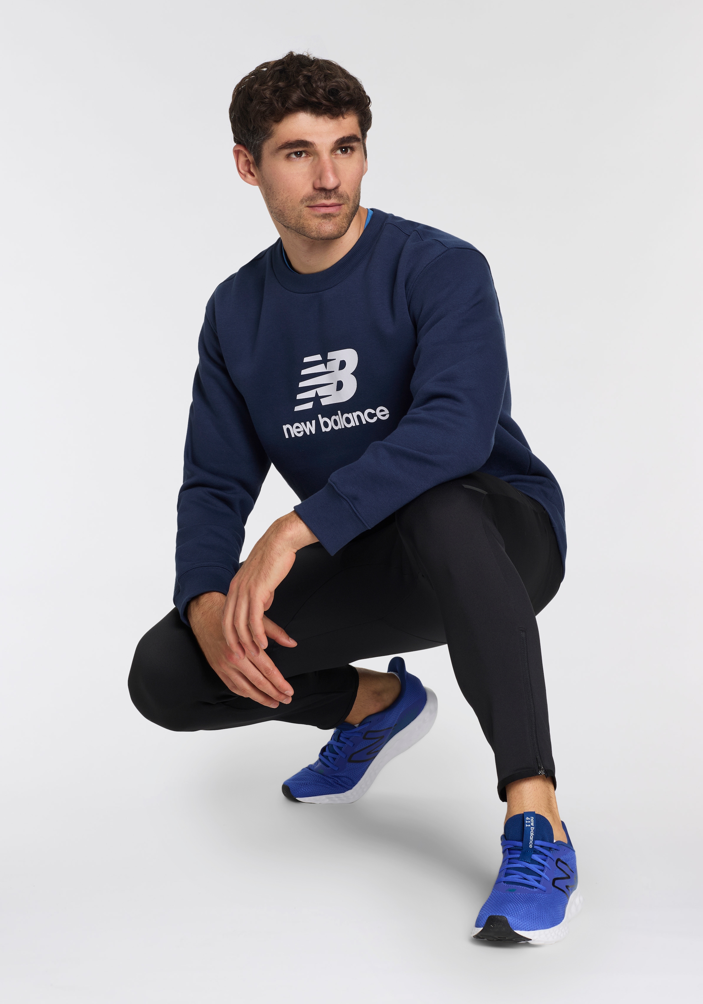 New Balance Sweatshirt, pflegeleicht