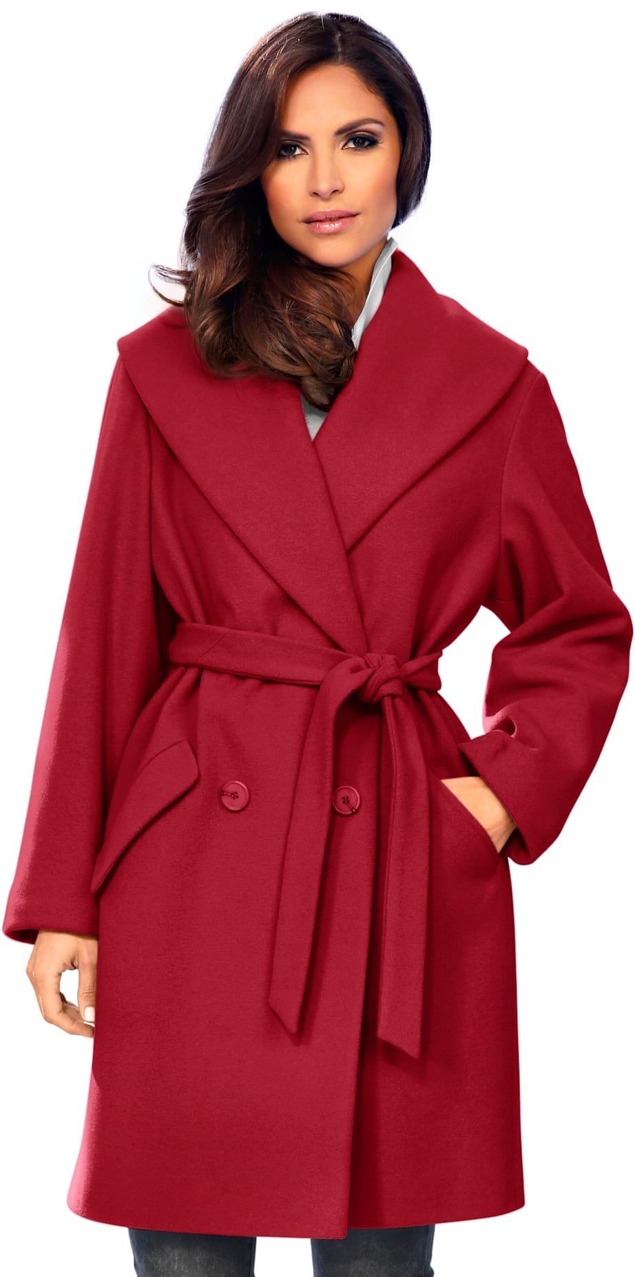 heine Wolljacke, ohne Kapuze