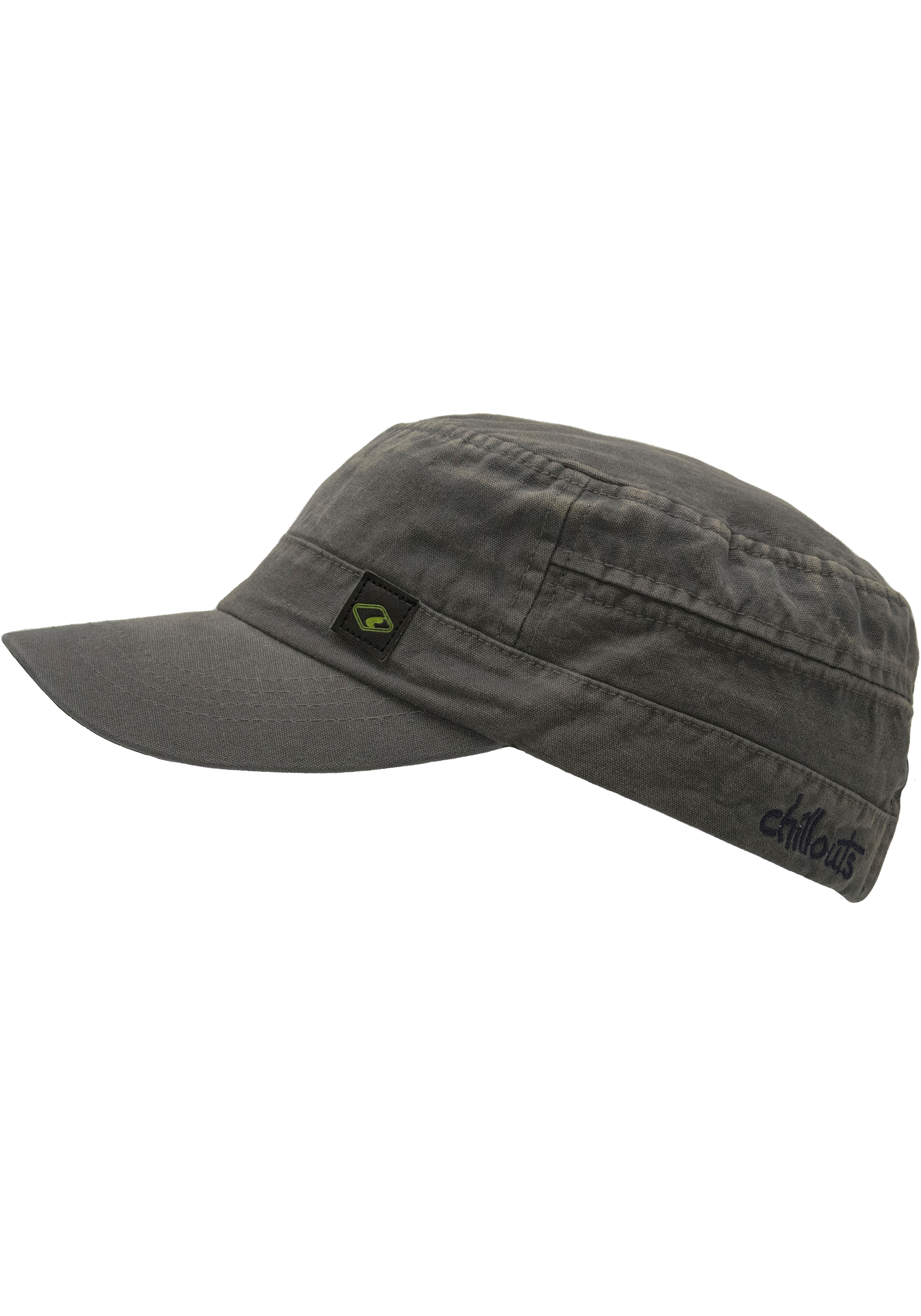 chillouts Army Cap »El Paso Hat«, aus reiner Baumwolle, atmungsaktiv, One Size