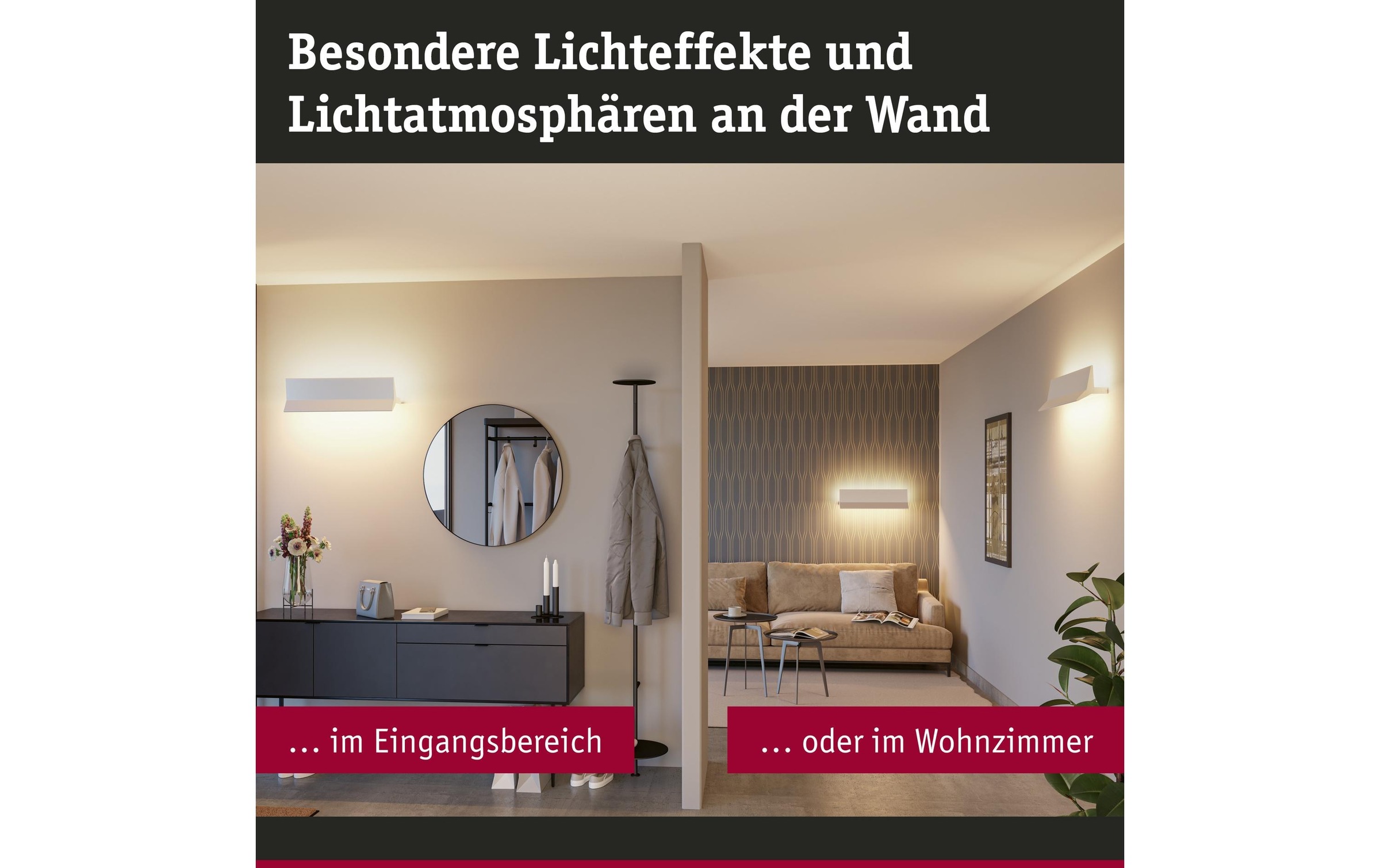 Paulmann Wandleuchte »Stine WL Zigbee«