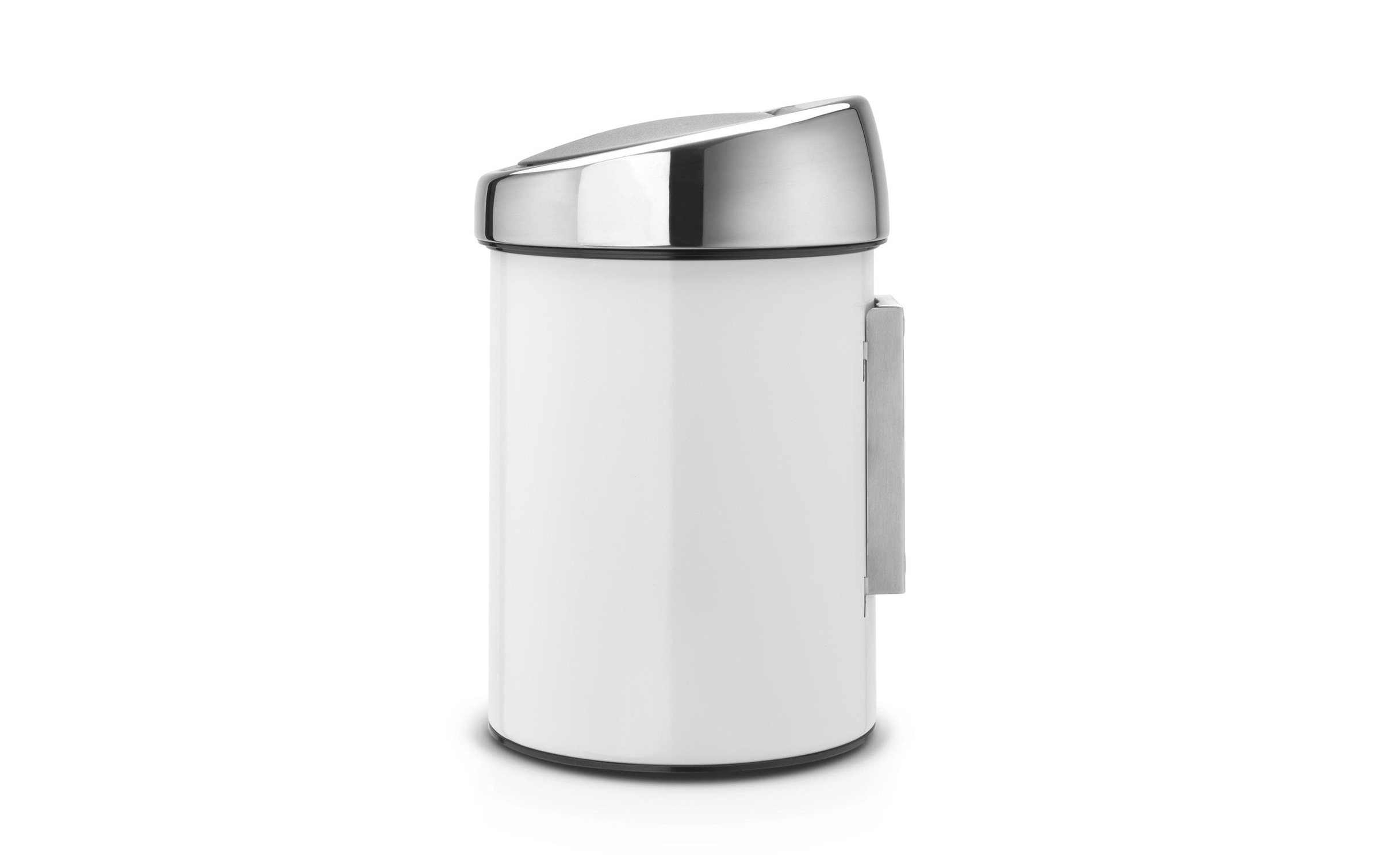 Brabantia Mülleimer "Touch Bin 3 l, White" 1 Behälter