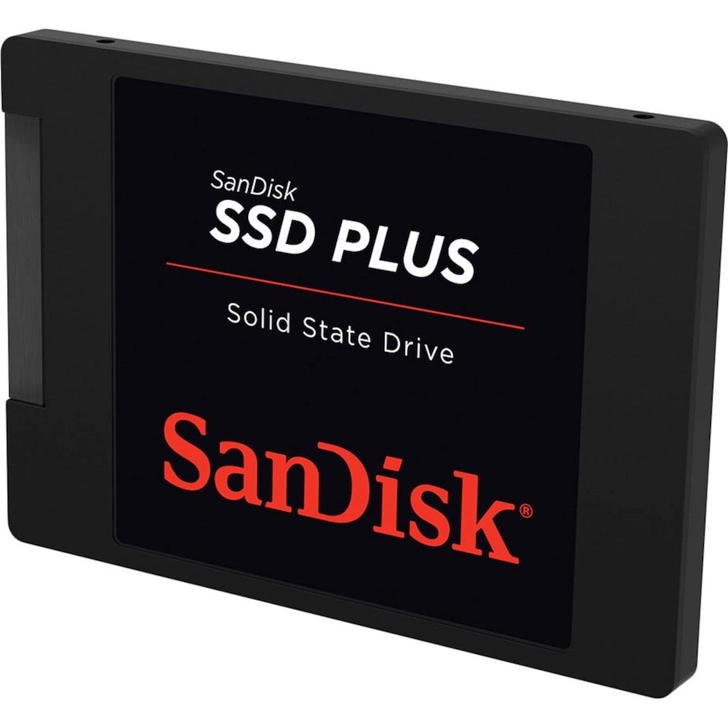 Sandisk interne SSD »PLUS«, Anschluss SATA III