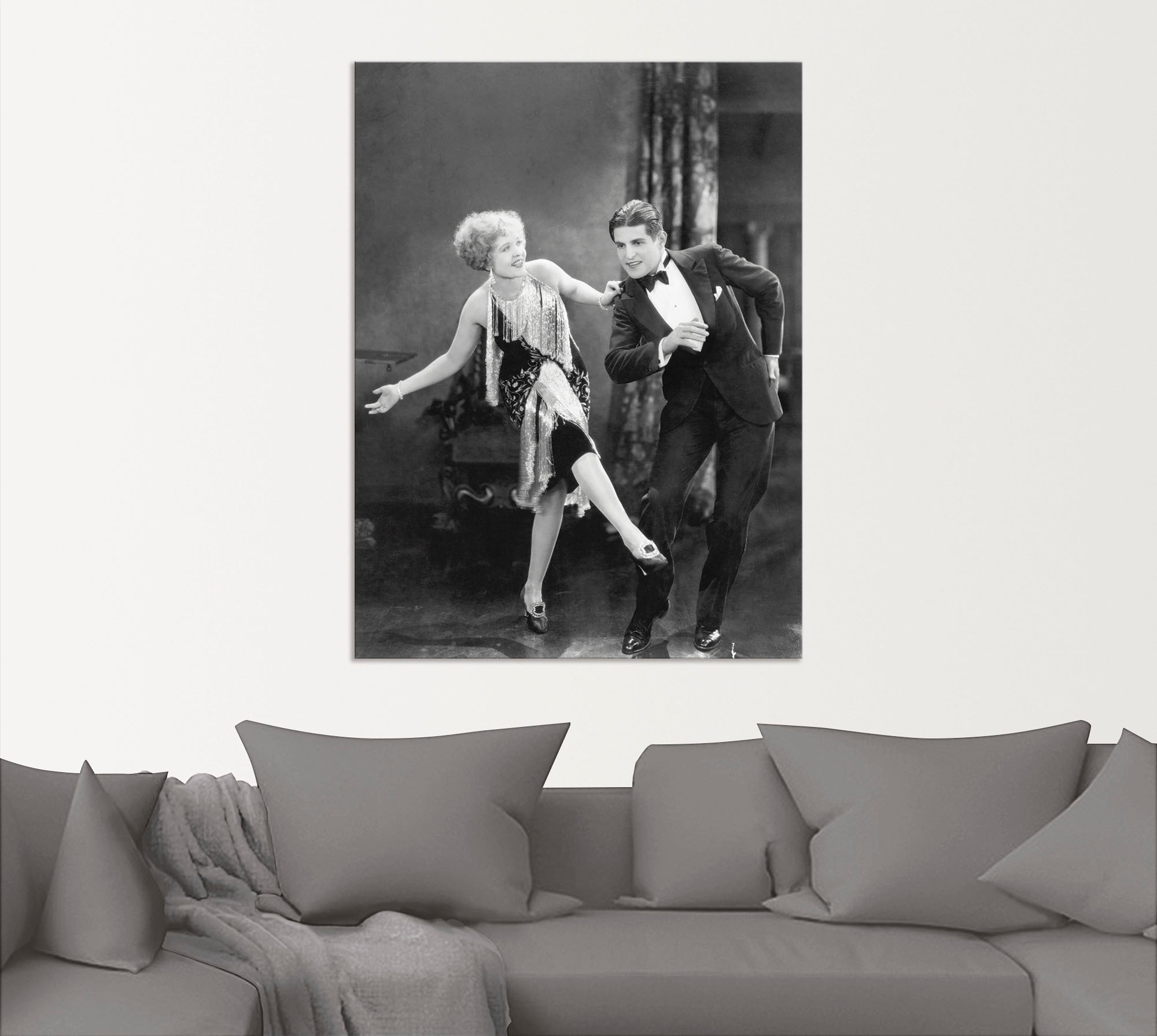 Artland Wandbild »Charleston 1920s«, Film, (1 St.), als Alubild, Leinwandbild, Wandaufkleber oder Poster in versch. Grössen