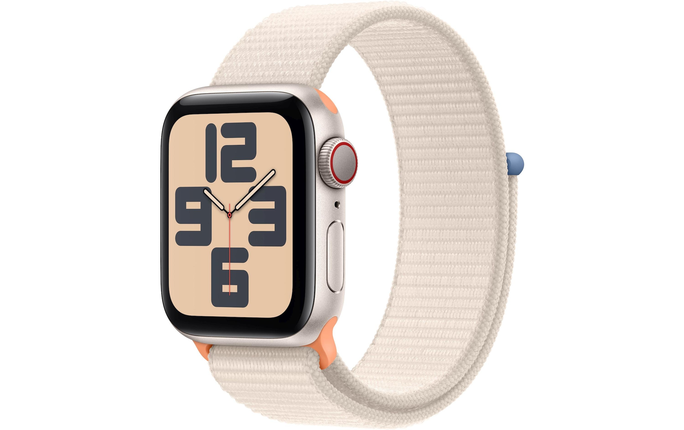 Apple Smartwatch »SE GPS, Aluminum mit Sport Loop«, 32 GB,)