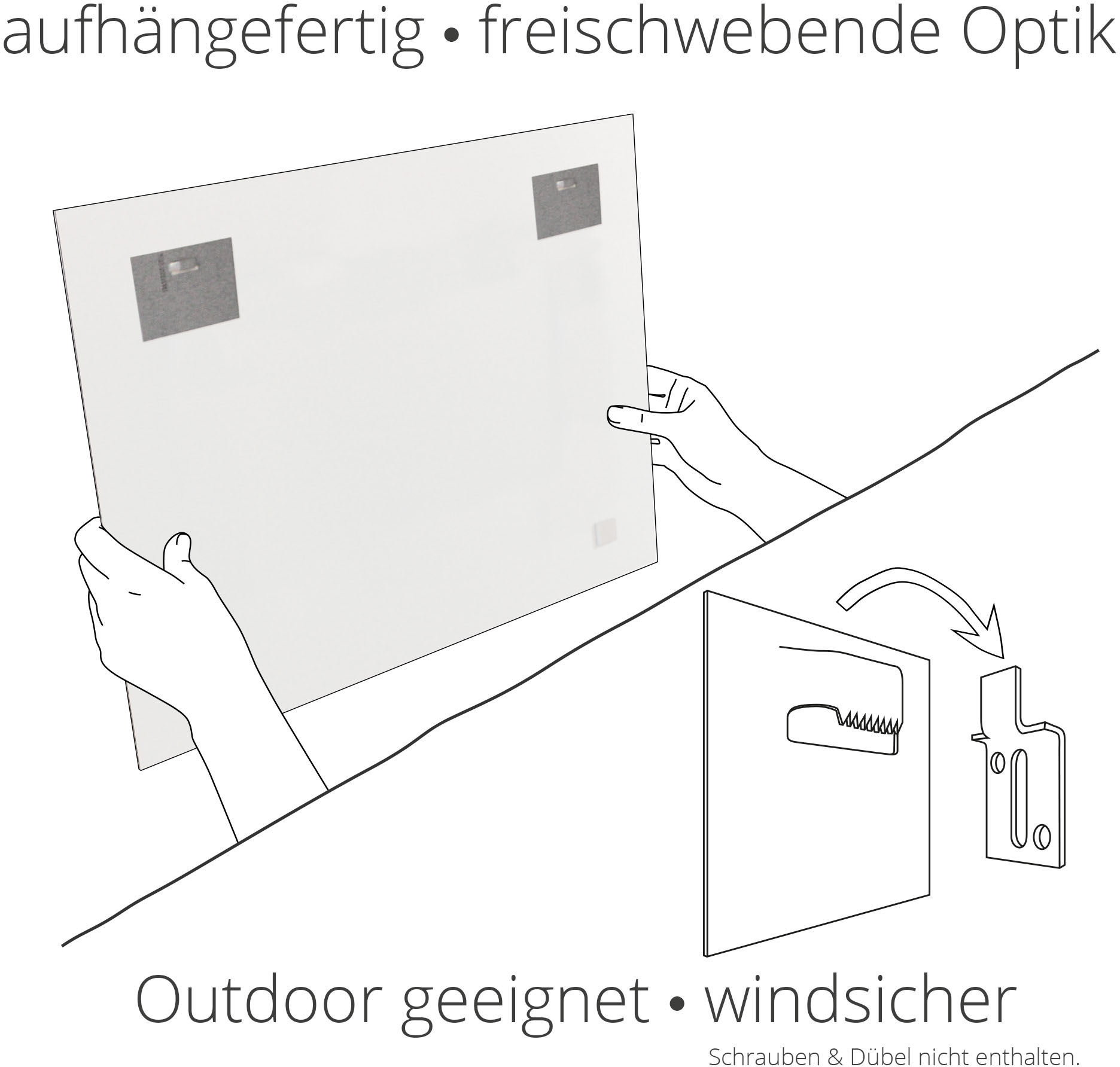 Artland Wandbild »Winterlandschaft bei Maloja. 1912«, Berge & Alpenbilder, (1 St.), als Alubild, Leinwandbild, Wandaufkleber oder Poster in versch. Grössen