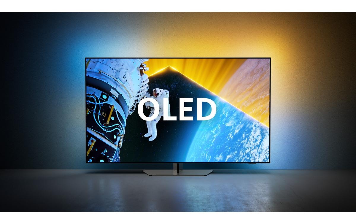 Philips OLED-Fernseher »48OLED809/12 48 3840 x 2160 (Ultra HD 4K), OLED«, 4K Ultra HD, Google TV