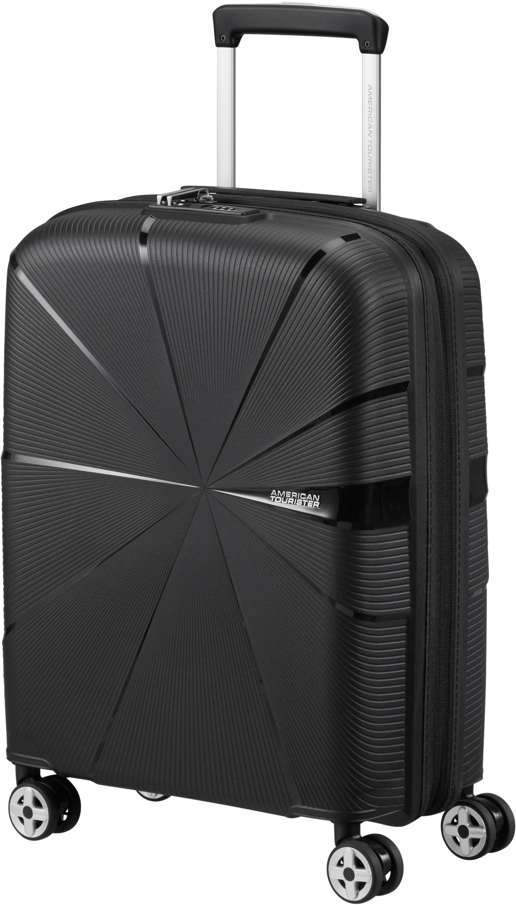 American Tourister® Hartschalen-Trolley »STARVIBE, in verschiedenen Farben und Grössen«, 4 Rollen, Handgepäck-Koffer Reisegepäck Koffer TSA-Zahlenschloss