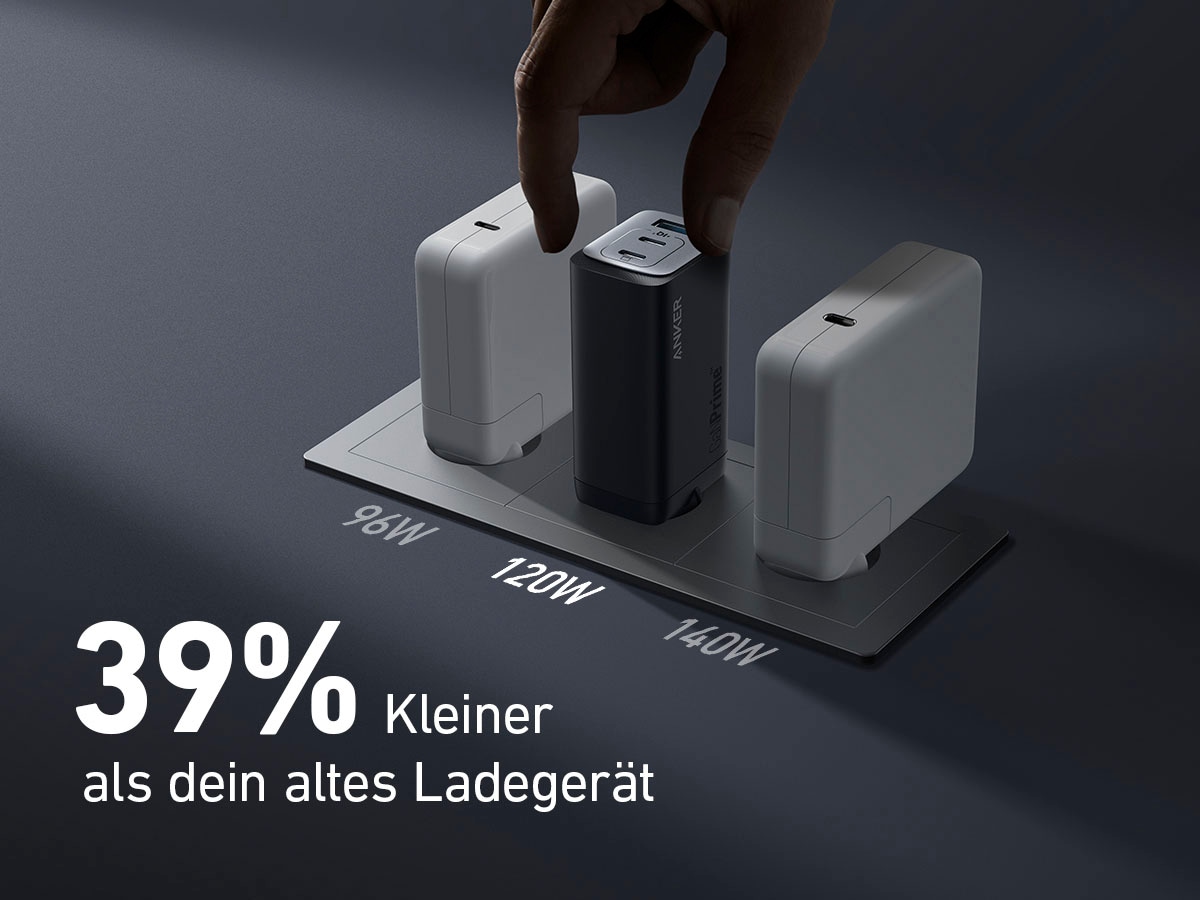 Anker Smartphone-Ladegerät »737 GaN III 3-Port«