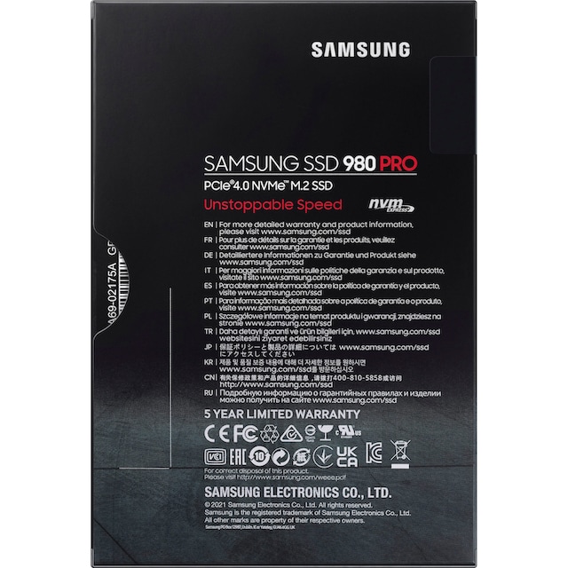 ➥ Samsung interne SSD »980 PRO 2TB SSD + PS5 DualSense«, Anschluss M.2 PCIe  4.0 jetzt shoppen | Jelmoli-Versand