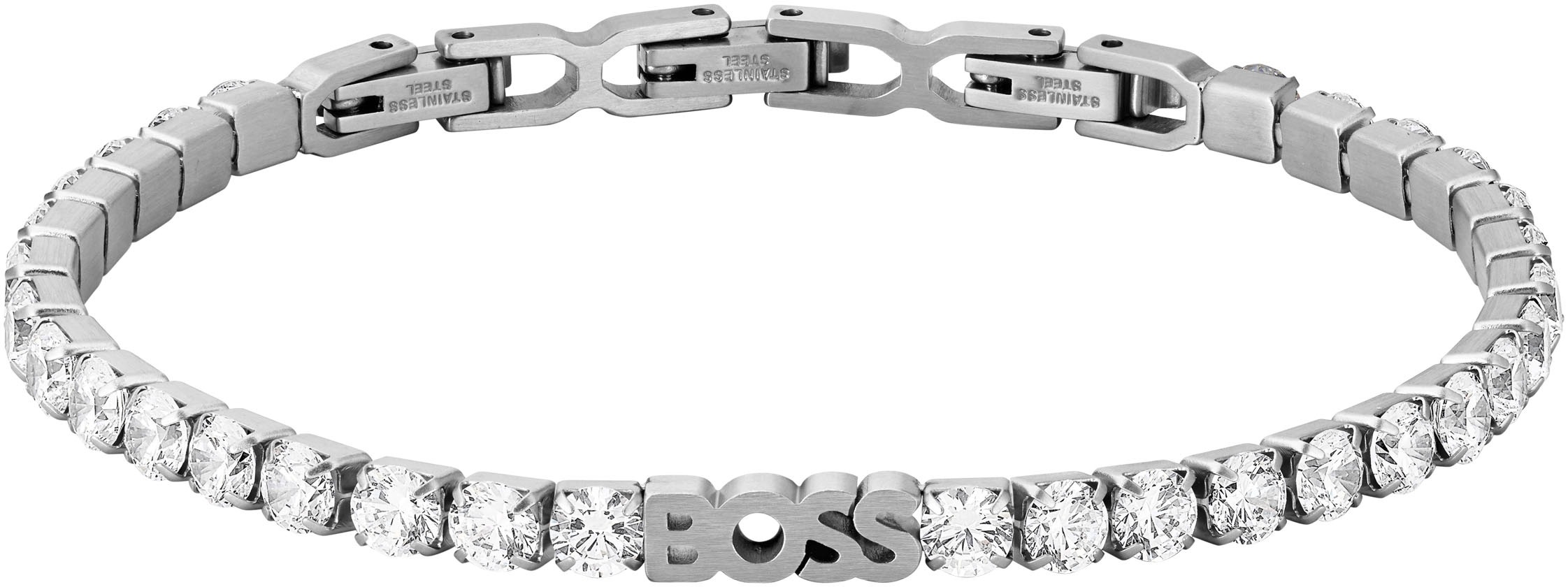 BOSS Tennisarmband »KASSY GLOW« mit Zirkonia (synth.)