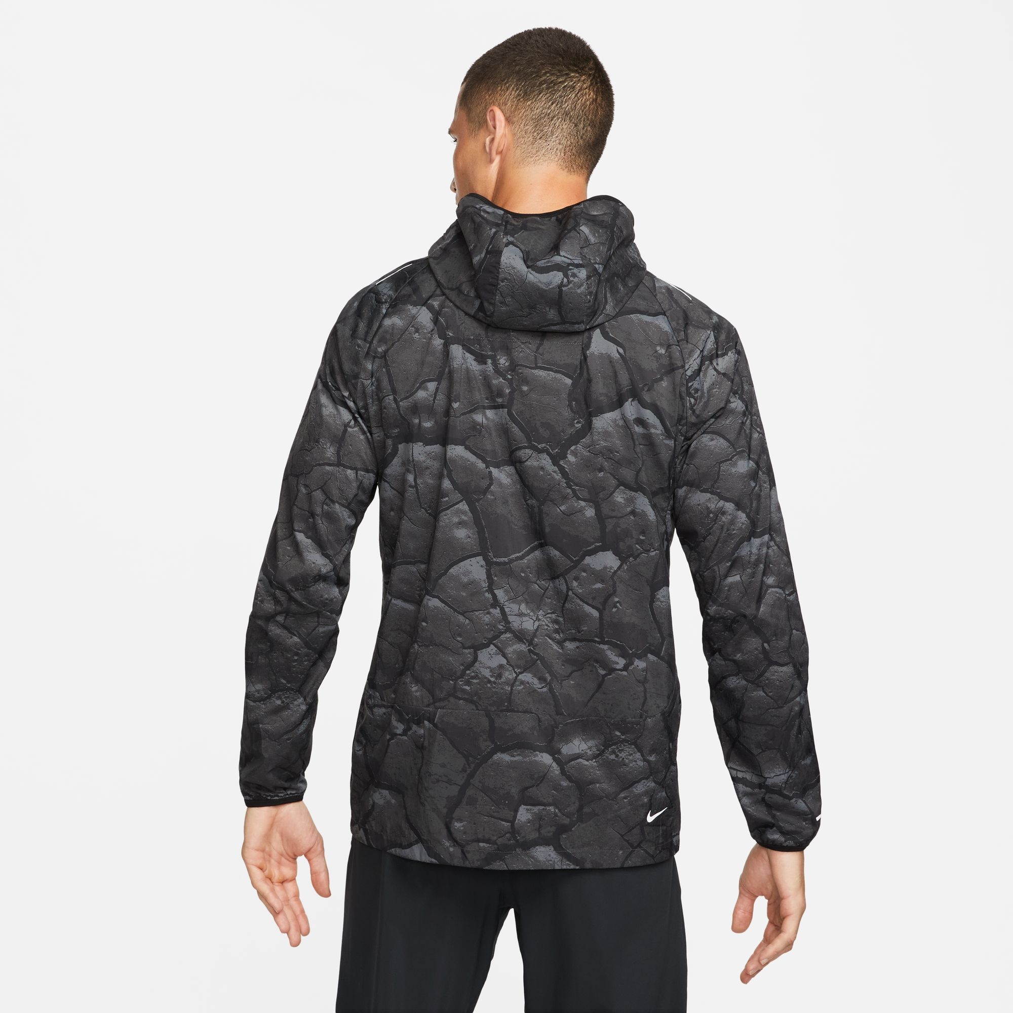 Nike Laufjacke »MEN'S LIGHTWEIGHT ALLOVER PRINT TRAIL RUNNING JACKET«