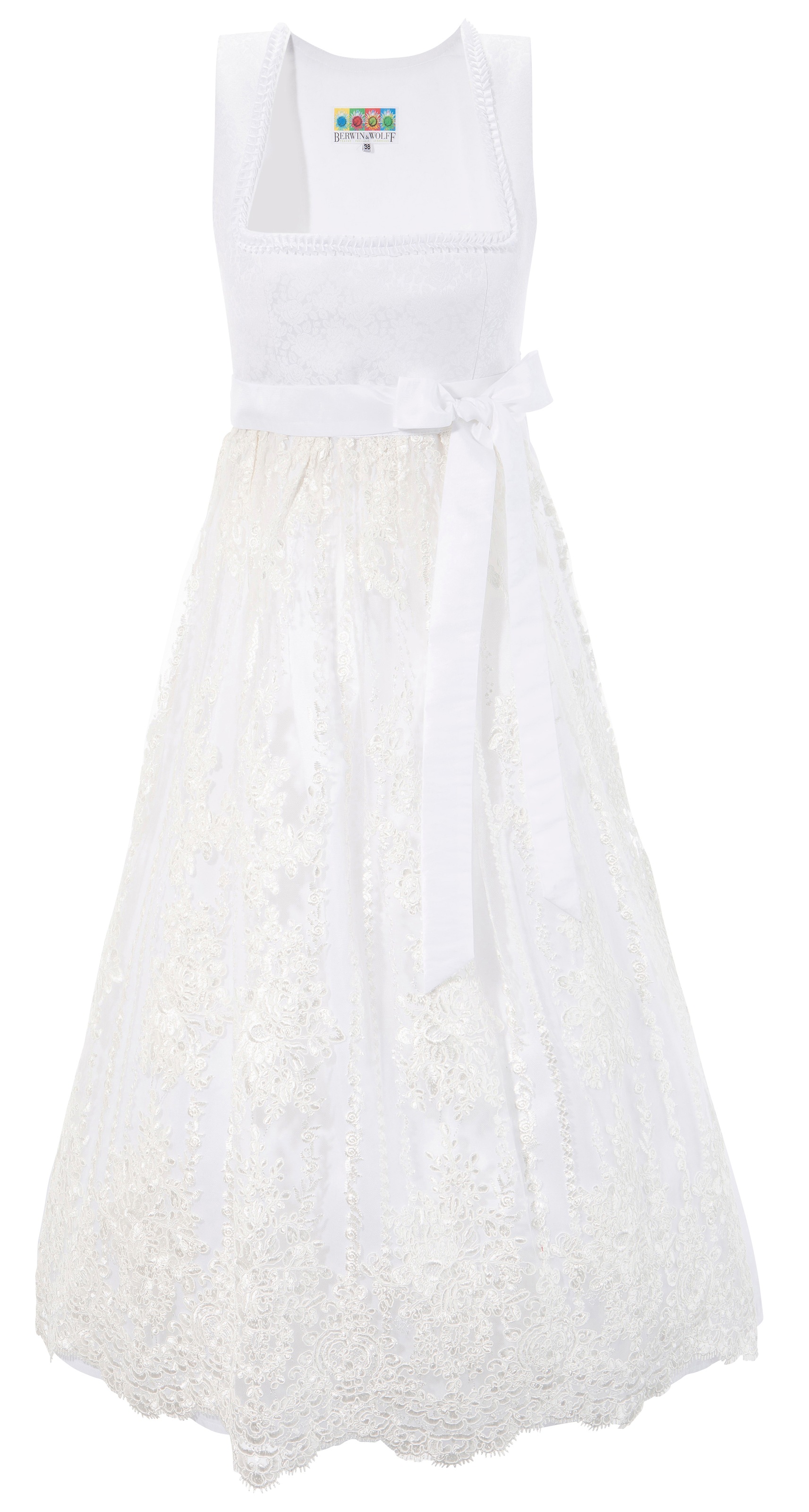 Image of Ackermann - Berwin & Wolff Dirndl, (2 tlg.), Damen, Umstandsdirndl mit wunderschöner Tüllschürze einkaufen bei Ackermann Versand Schweiz