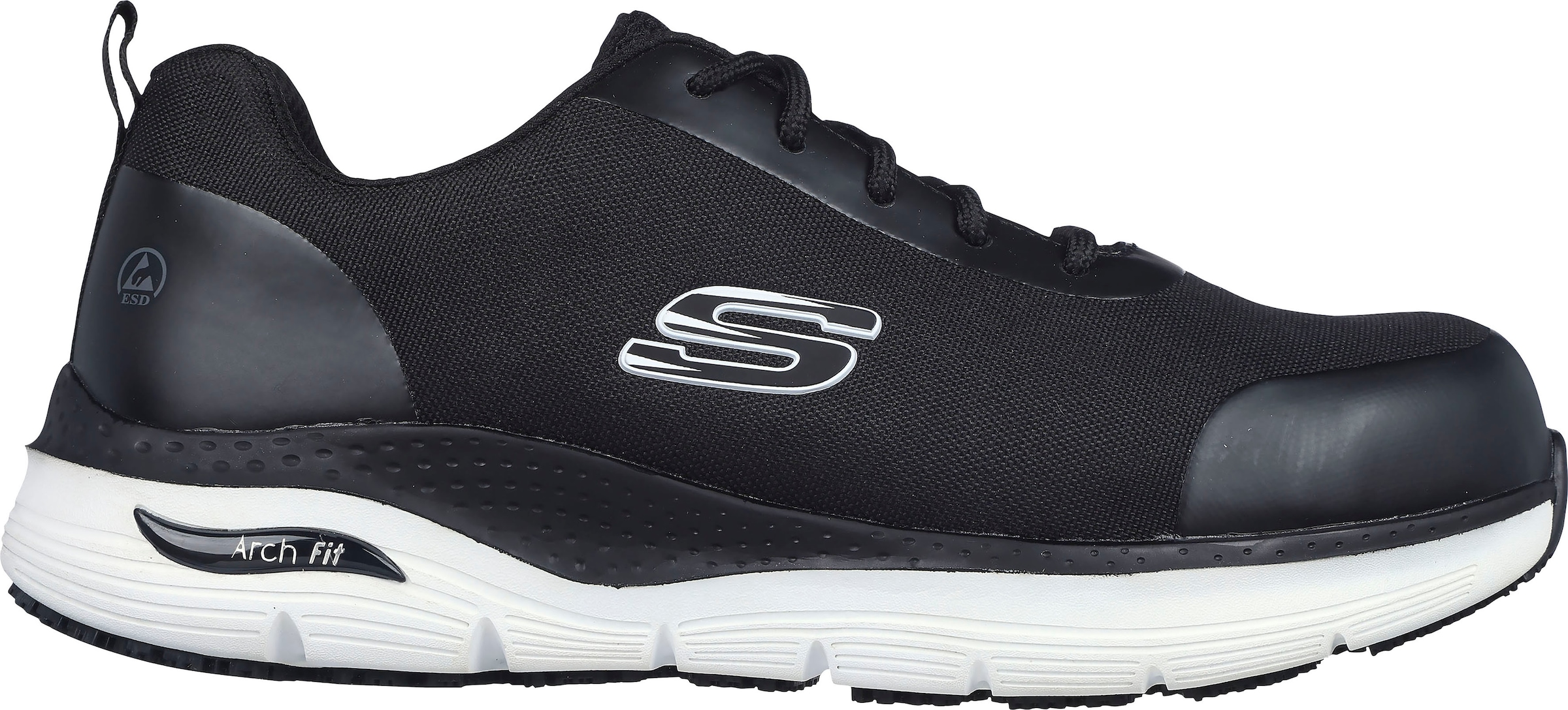 Skechers Sicherheitsschuh »ARCH FIT SR-RINGSTAP«, S3 ESD, leicht und sportlich, durchtrittsicher