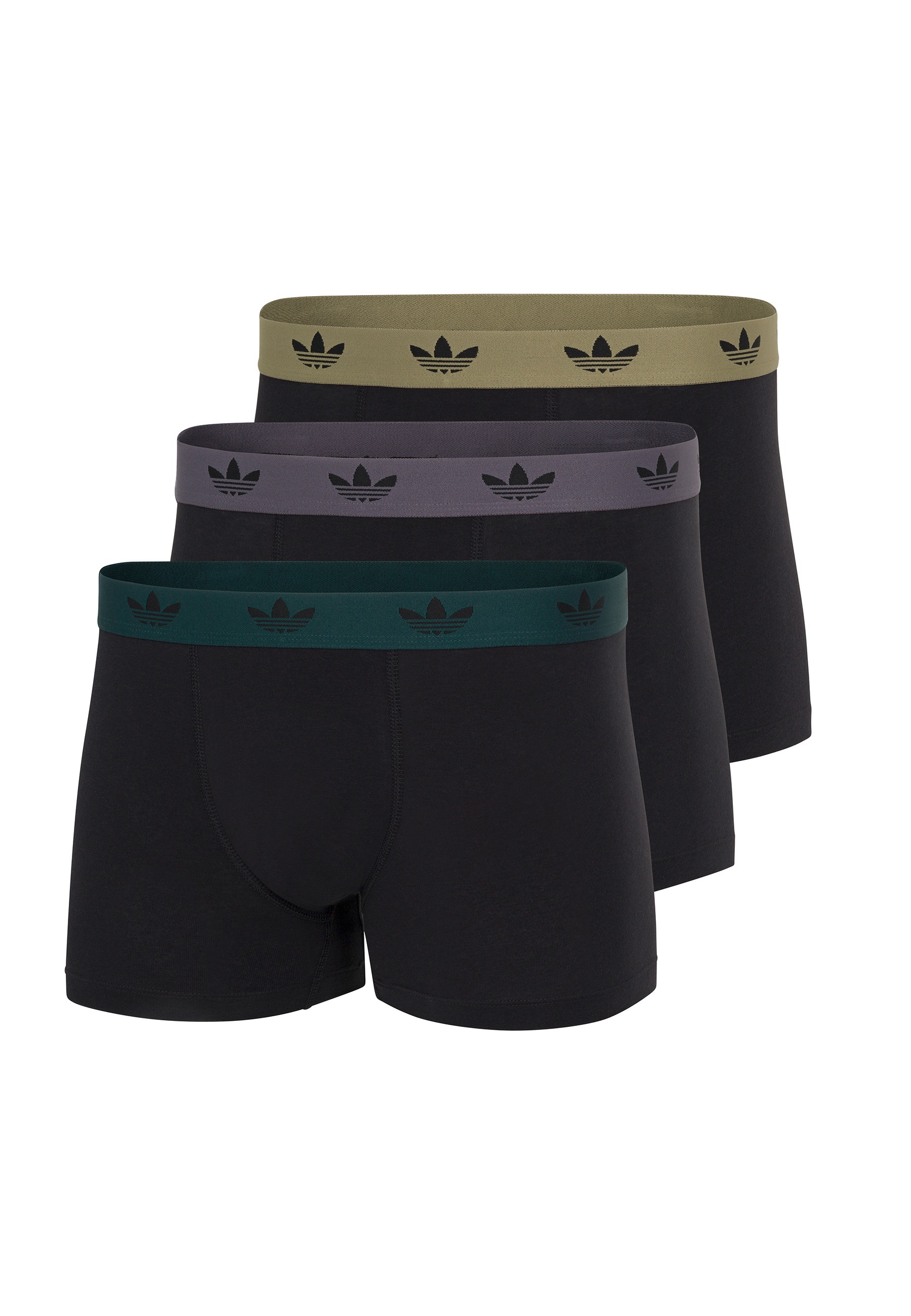 adidas Originals Trunk »Comfort Flex Cotton« 2er Pack, weich, elastisch, Baumwollmix, Logo-Bund, ohne Eingriff